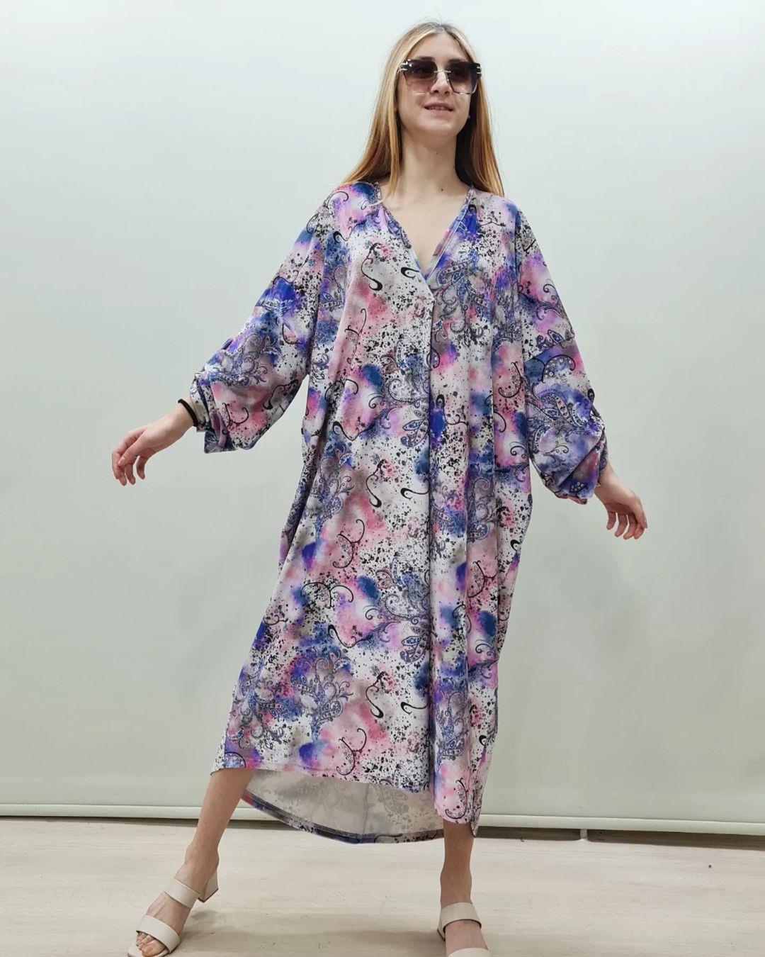 İtalyan Kadife Elbise - PEMBE