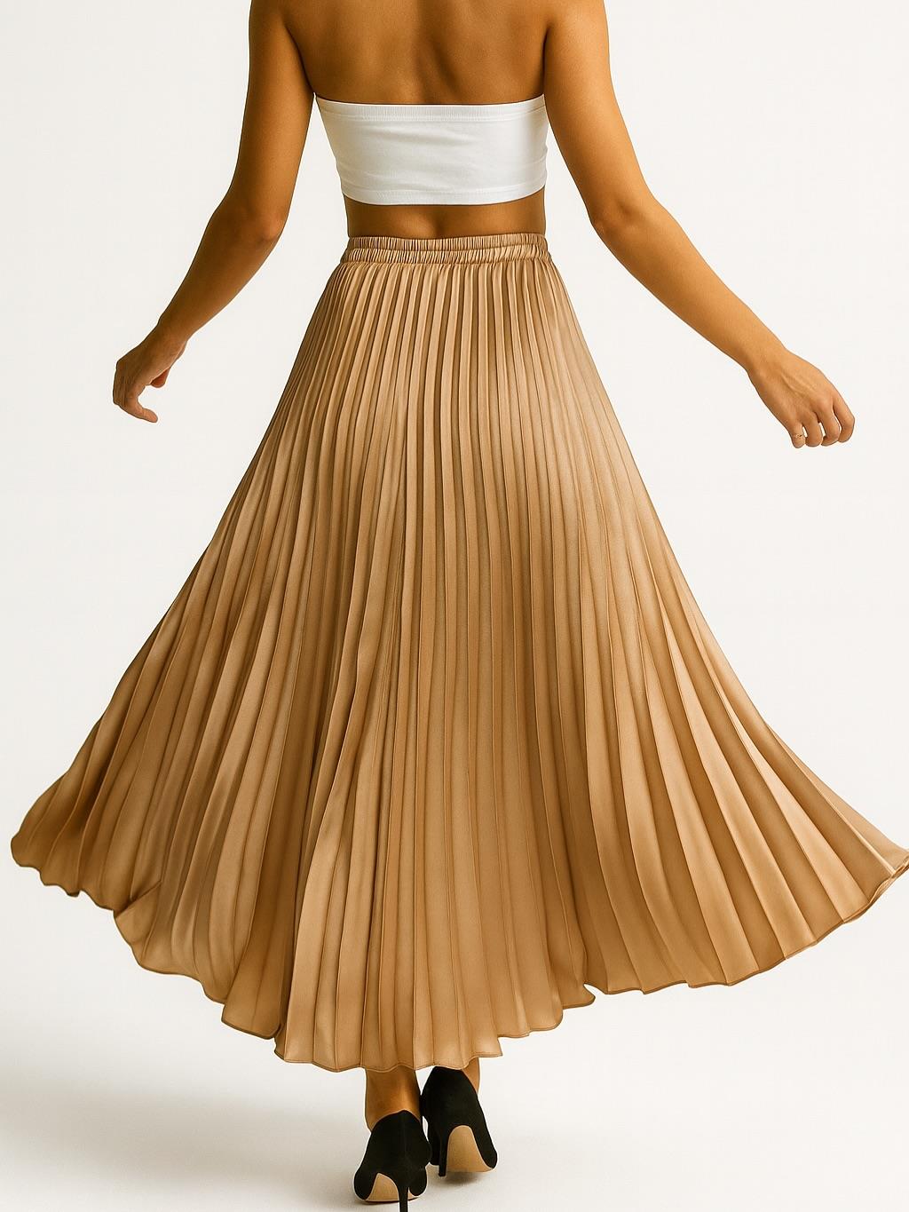 İtalyan Saten Etek - BAL