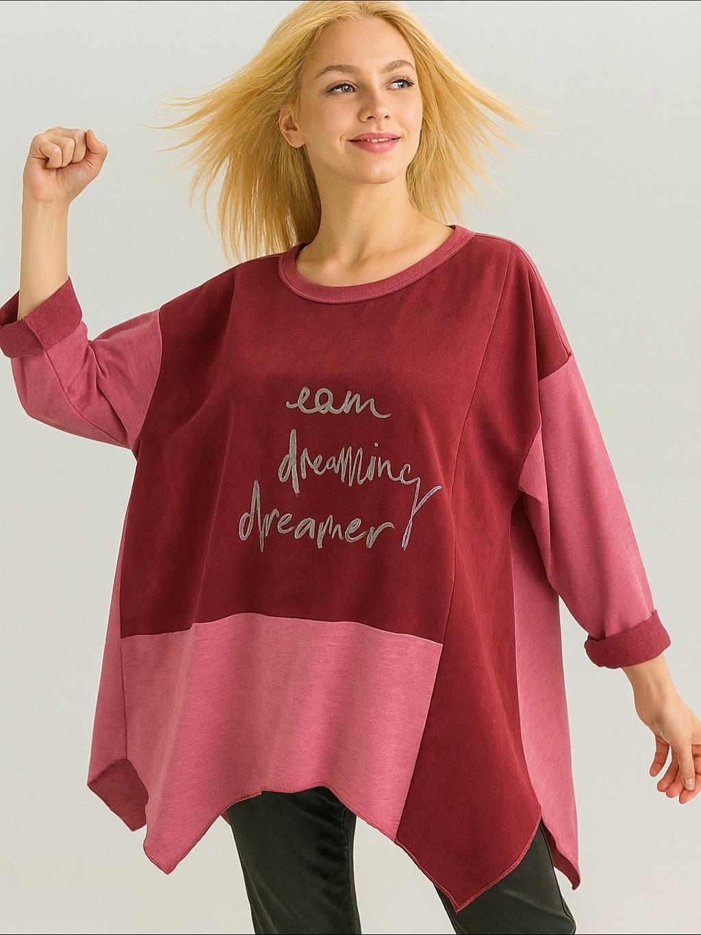 İtalyan Nubuk Bluz - BORDO