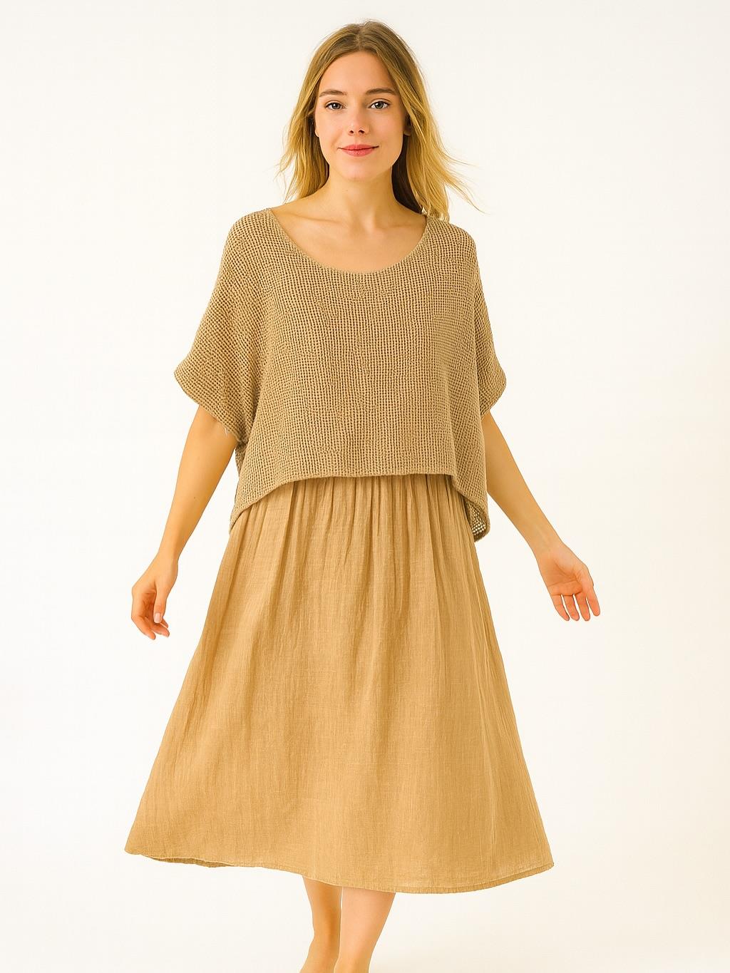 İtalyan File Elbise - BAL