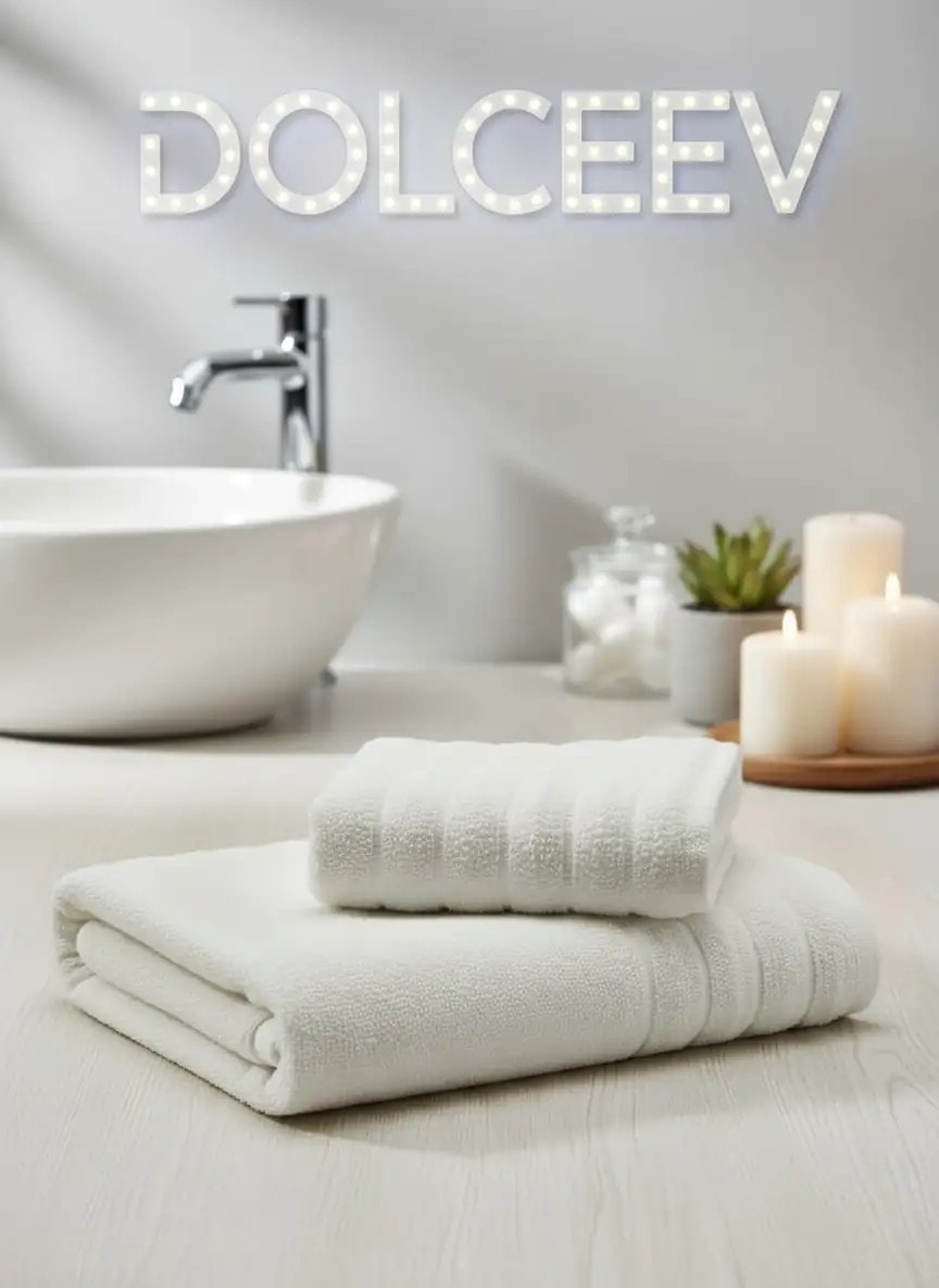 Dolce Ondata Perla Banyo Havlu 2'Li Set