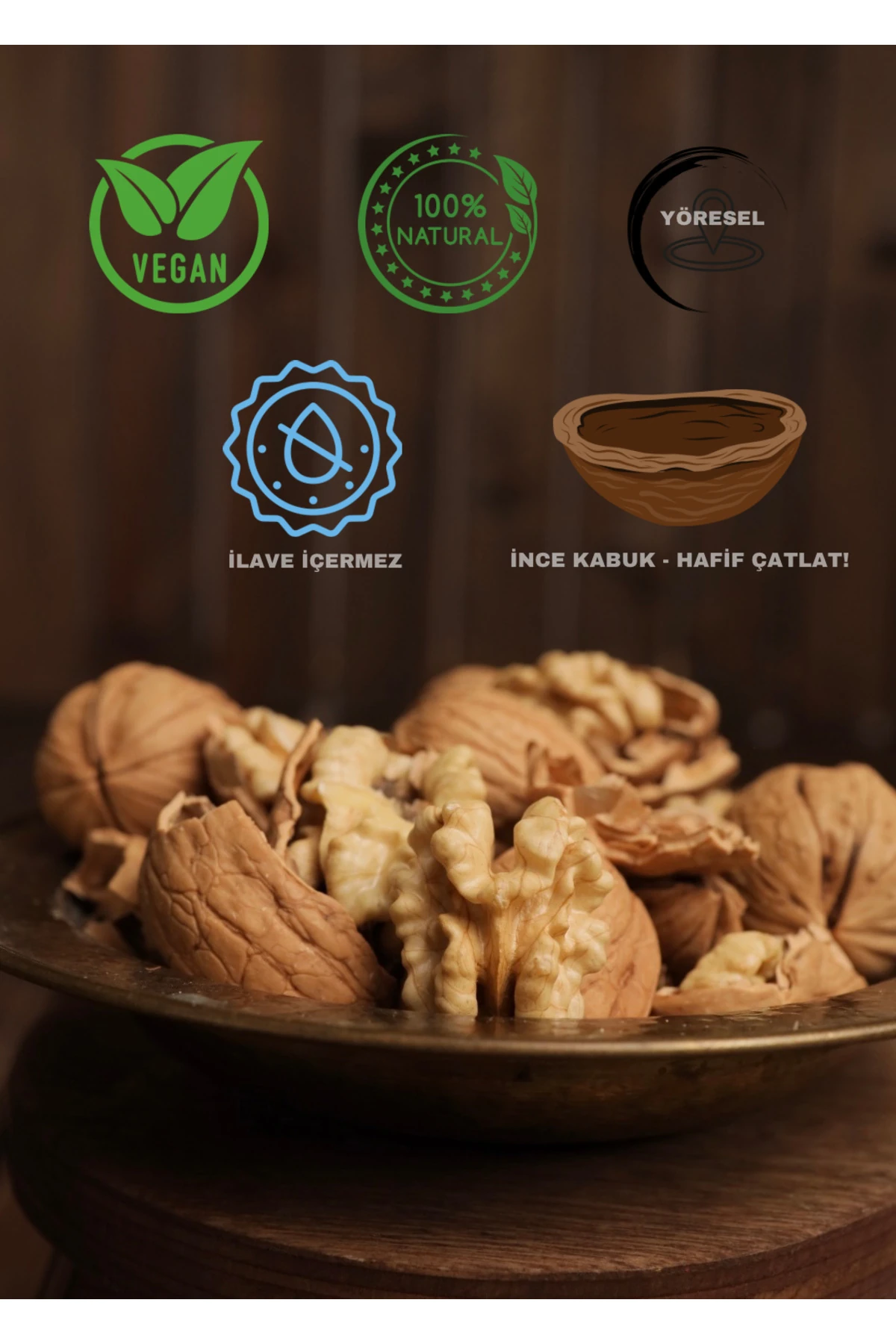 Çetnır Ceviz - Kolay Kırım Chandler Ceviz - 750 Gr