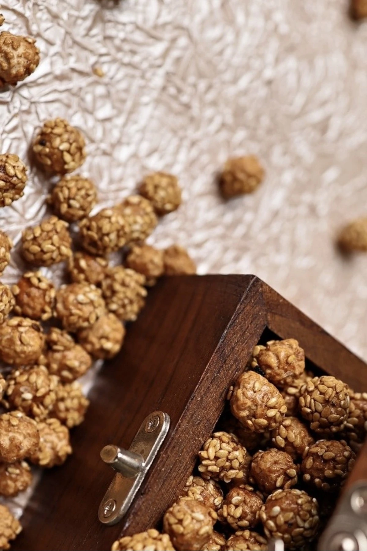 Ballı Susamlı Yer Fıstığı - 500 Gr