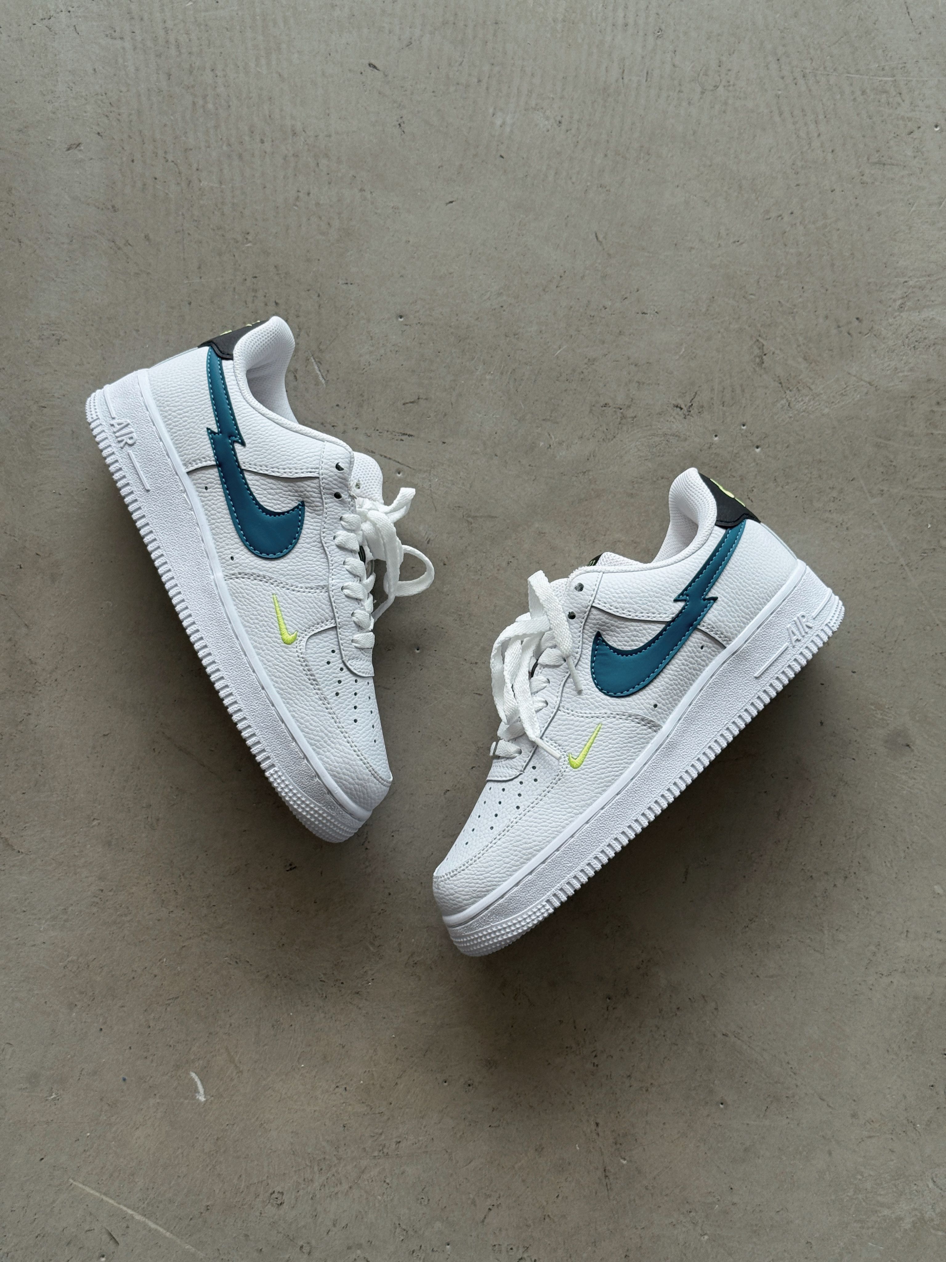 Airforce 1 Style - Beyaz Mavi