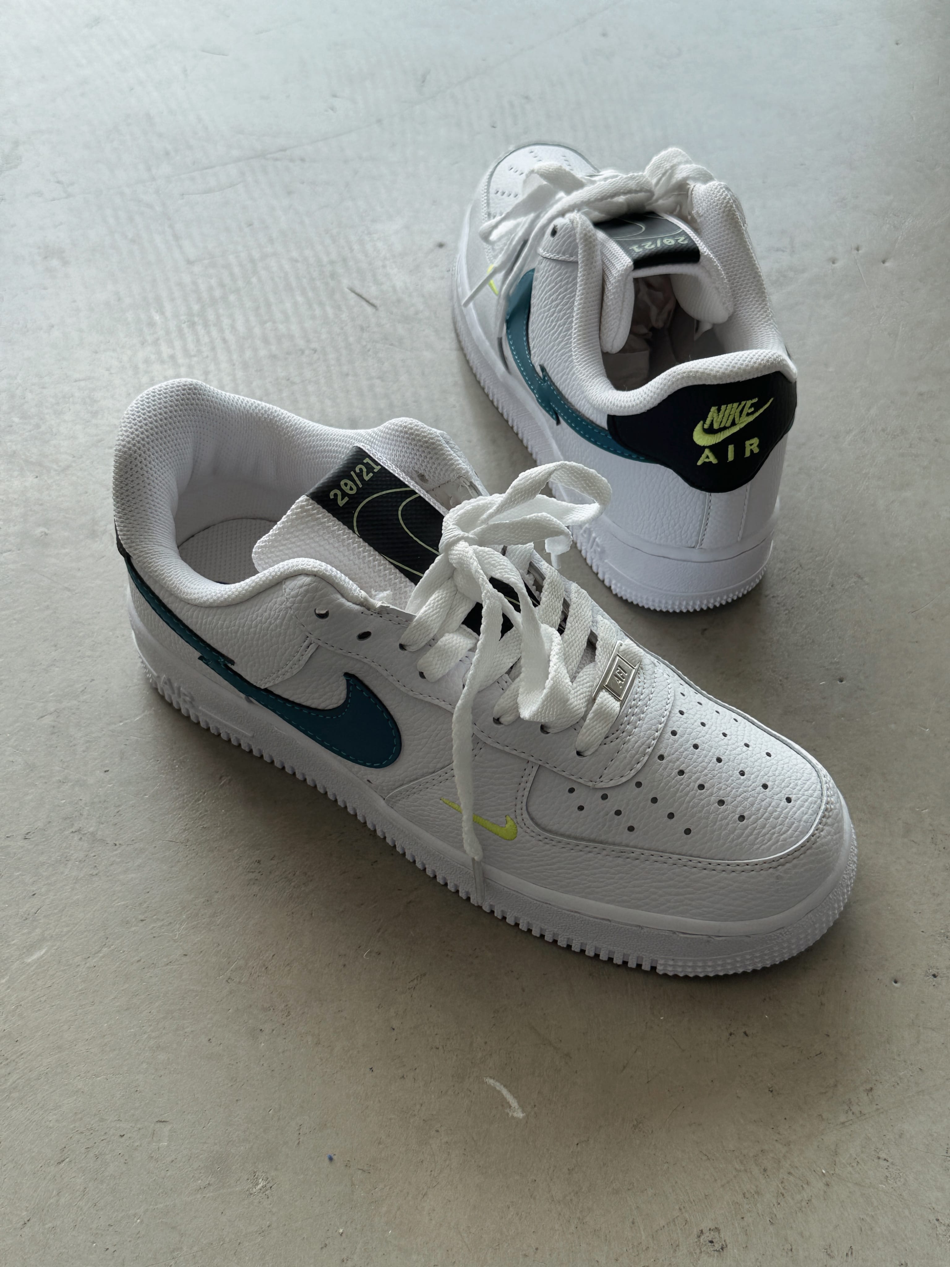 Airforce 1 Style - Beyaz Mavi