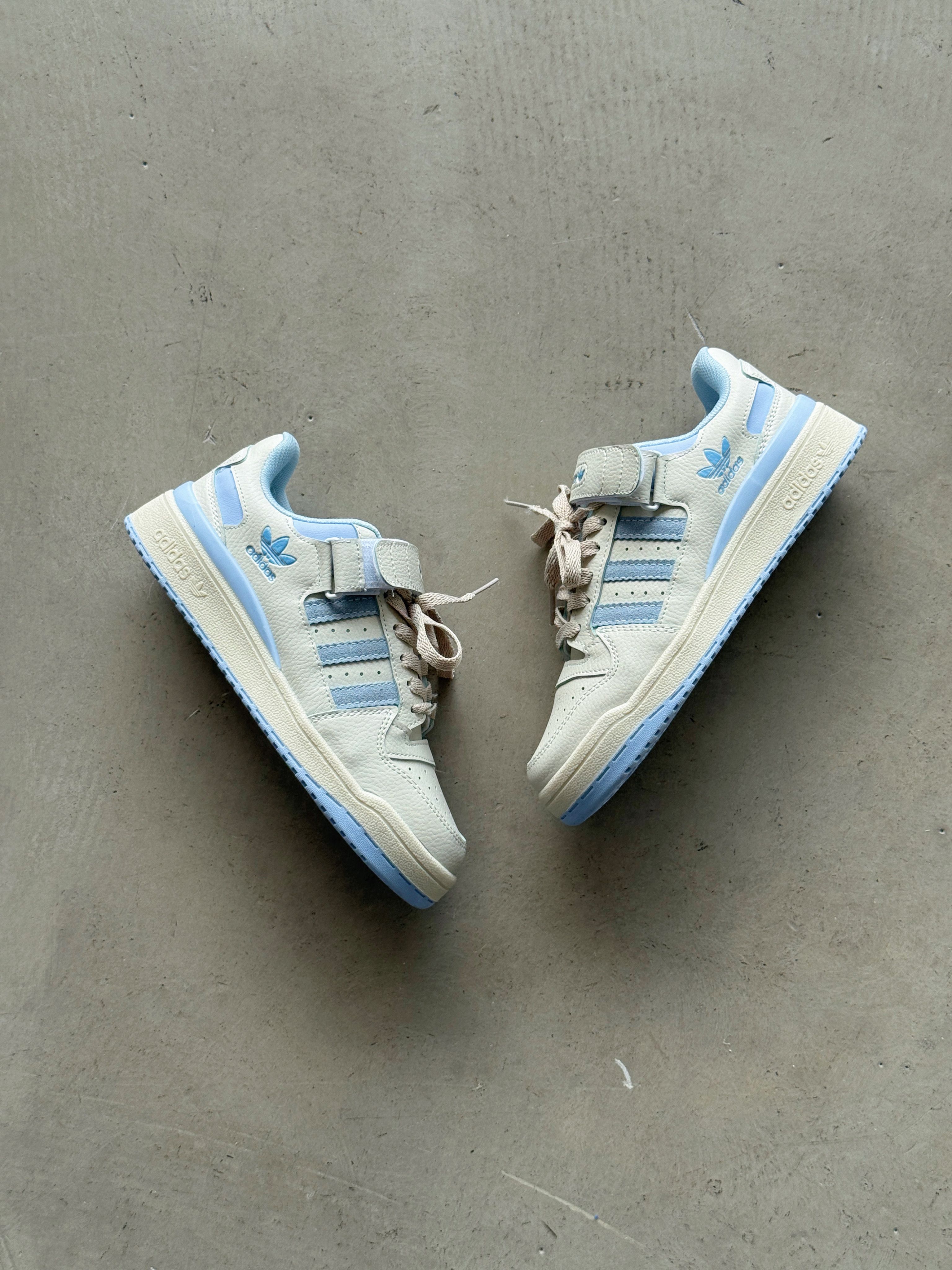 Forum Low 1 - Krem Mavi