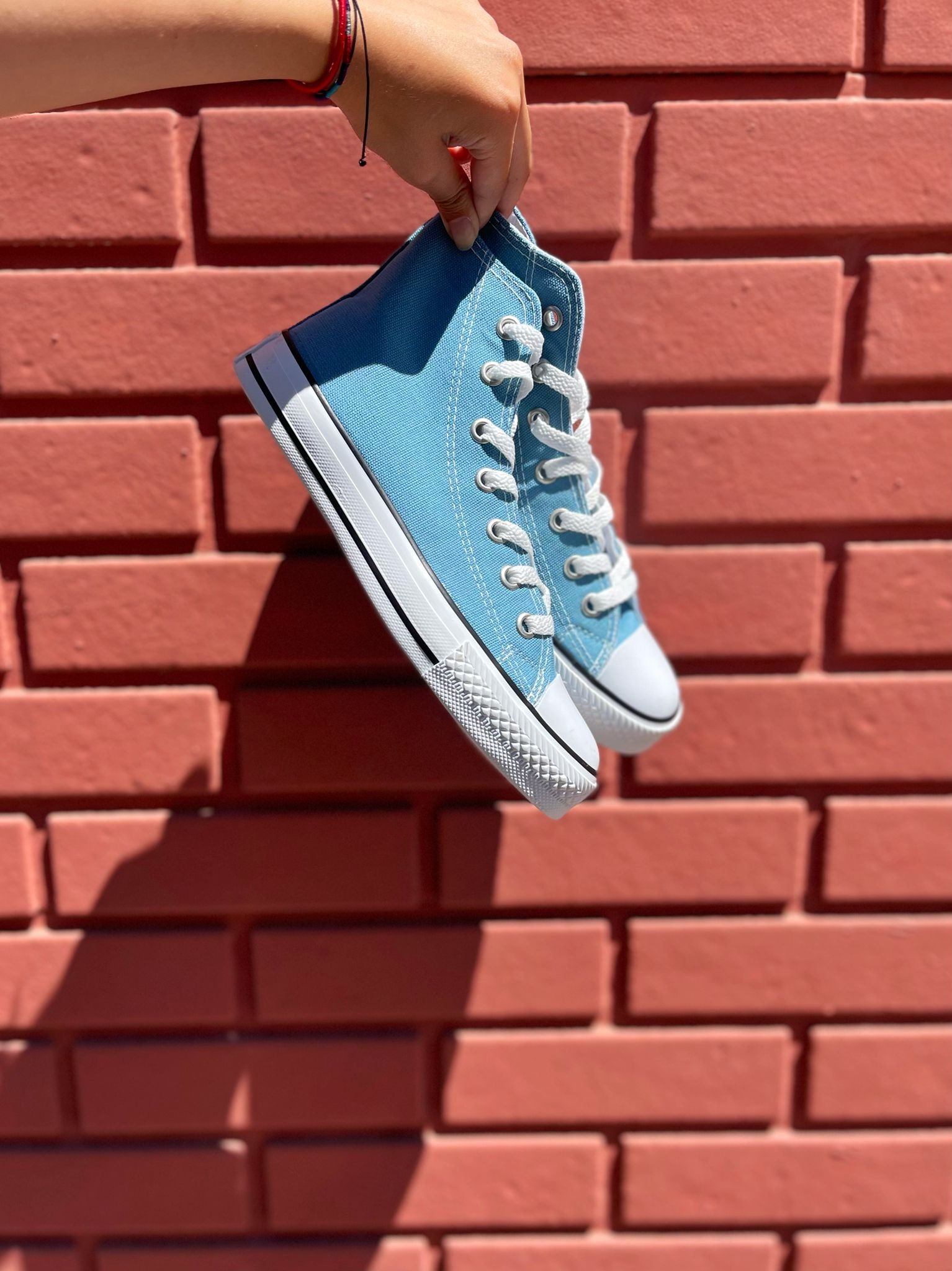 Bilekli Jel Taban All Star - Mavi