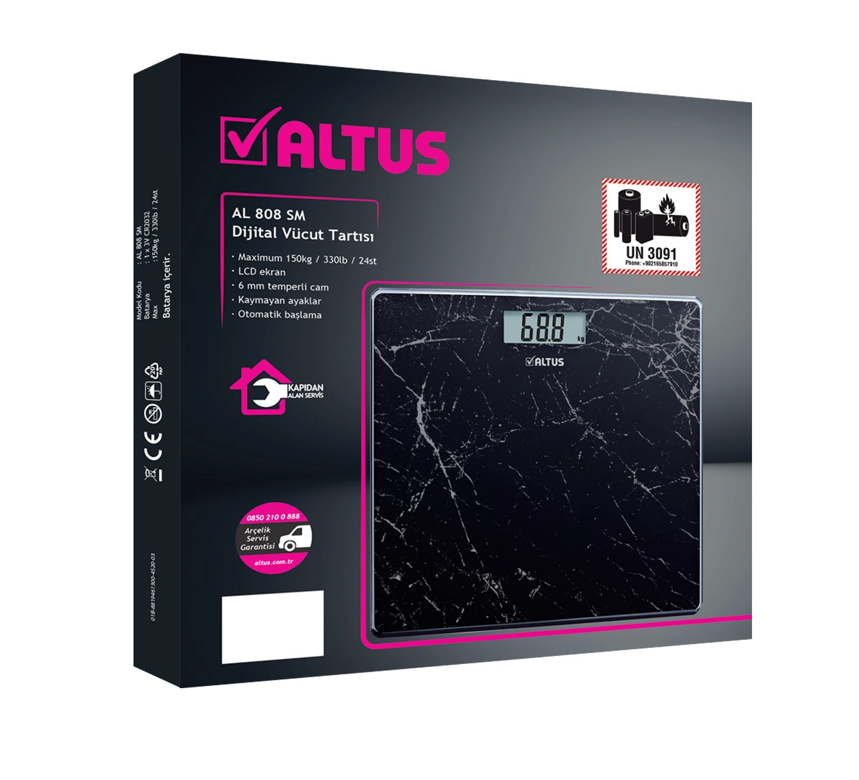 AL 808 SM: Tartı