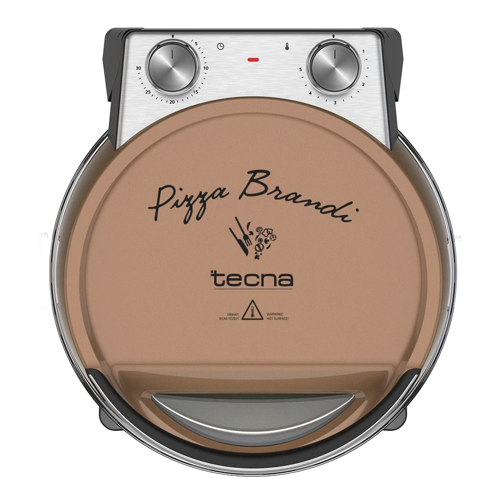 Tecna PF-GD Pizza Brandi Çok Amaçlı Pişirici Bronz