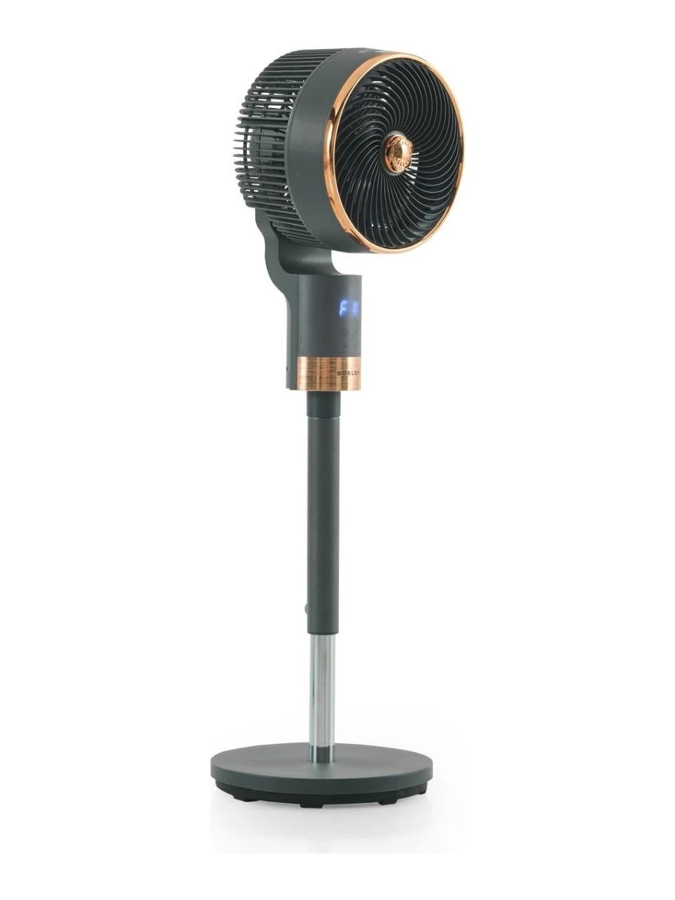 Süsler Uzaktan Kumandalı Ayaklı Vantilatör 60 W 30 cm 3 Hızlı Ayarlanabilir Yükseklik