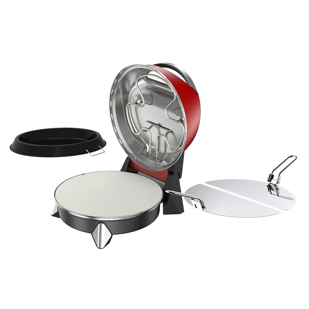 Tecna PF-K Pizza Brandi Çok Amaçlı Pişirici Kırmızı