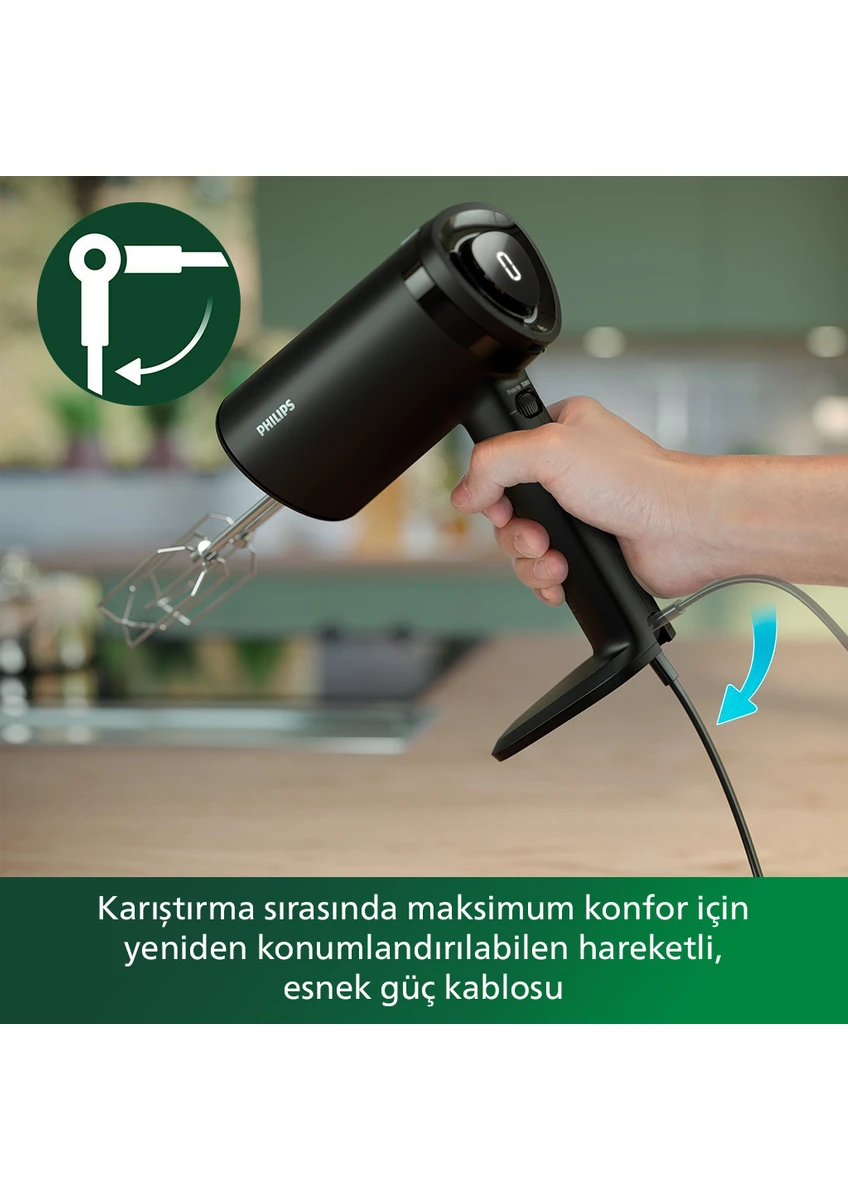 Philips HR3781/00 El Mikseri - Siyah