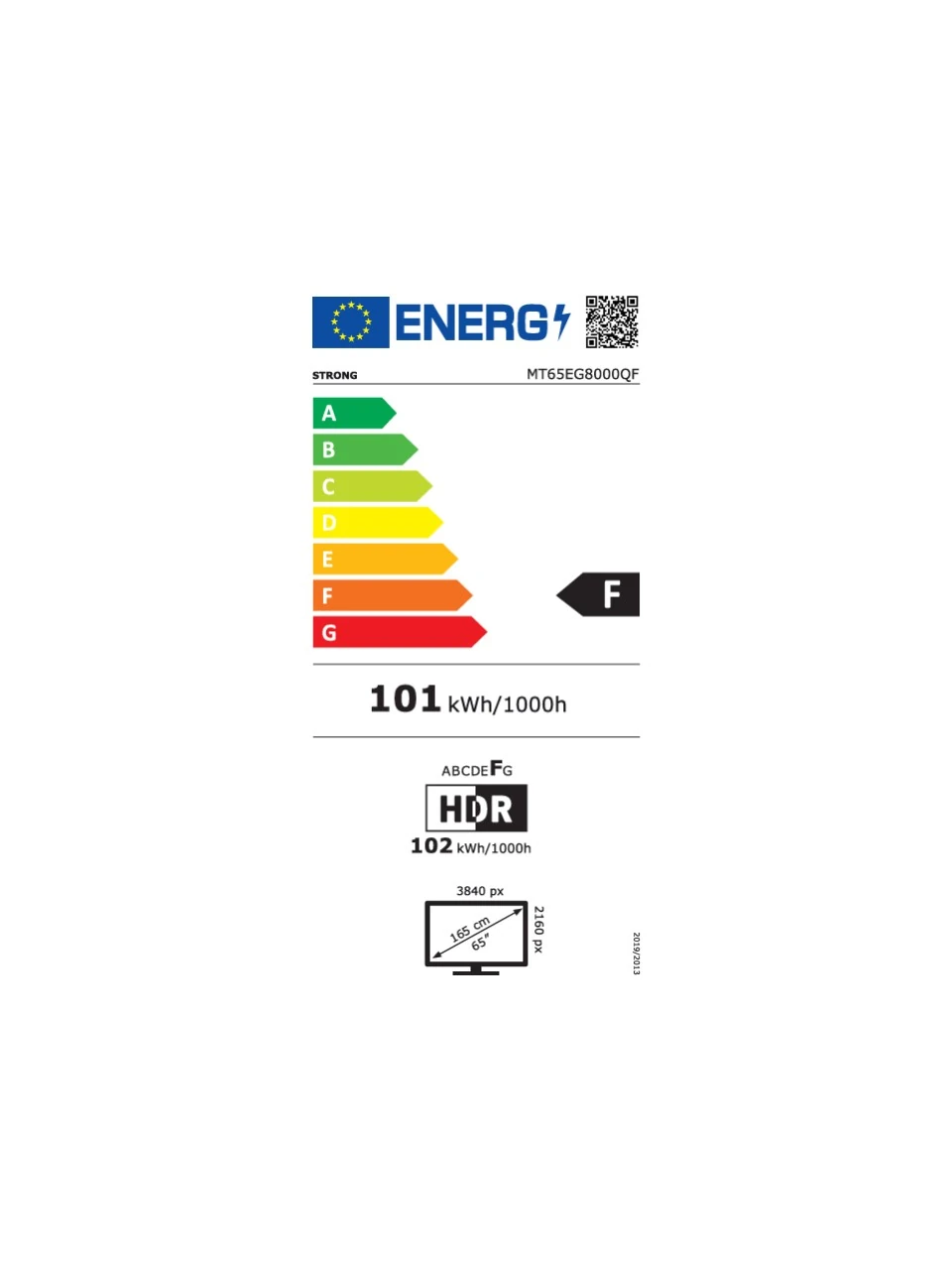 Strong MT65EG8000QF 65" 165 Ekran 4K Ultra HD Dahili Uydu Alıcılı QLED Google TV