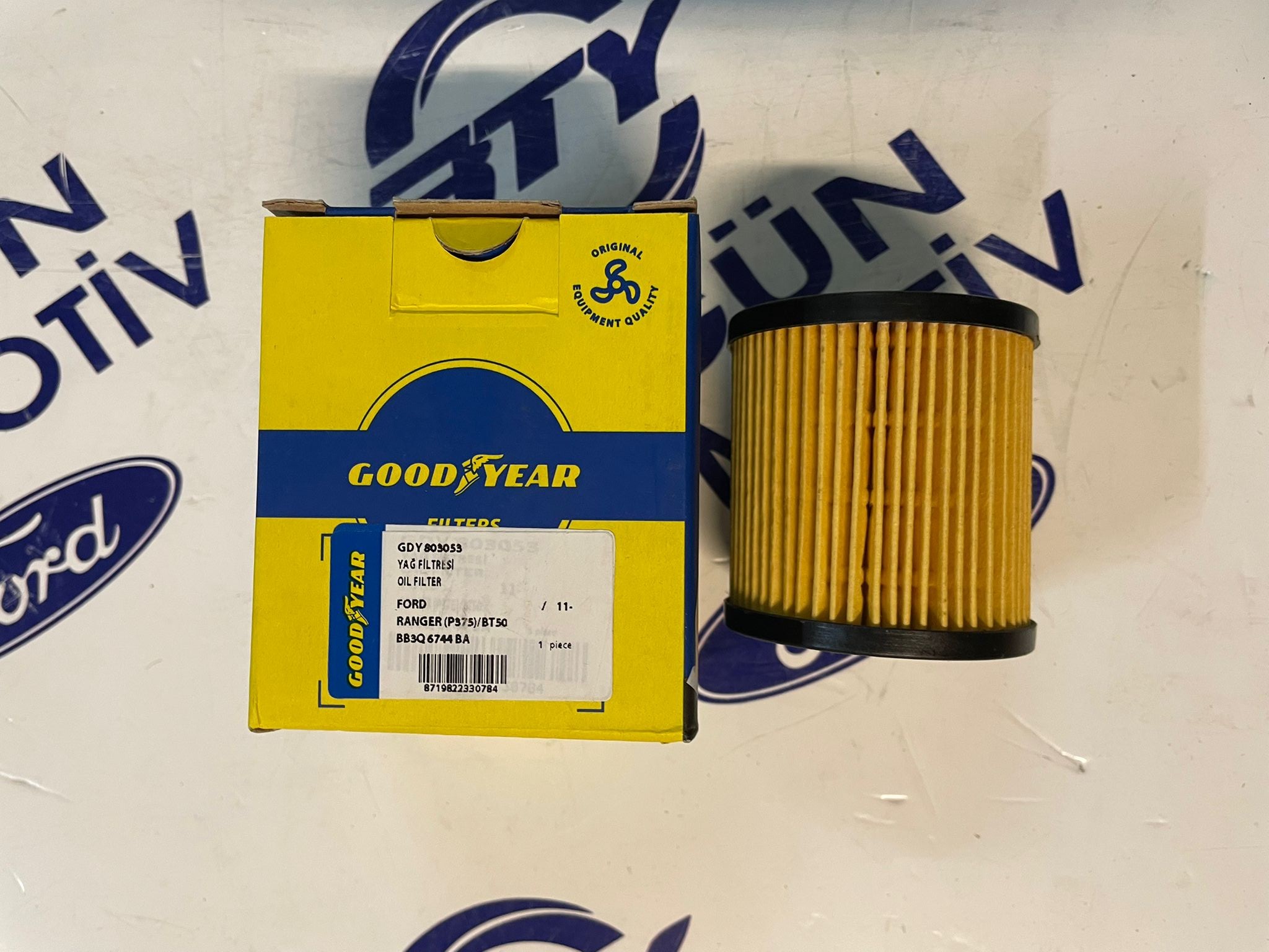 Ford Ranger P375/BT50 Yağ Filtresi | GOODYEAR BB3Q 6744 BA YAĞ FİLTRESİ