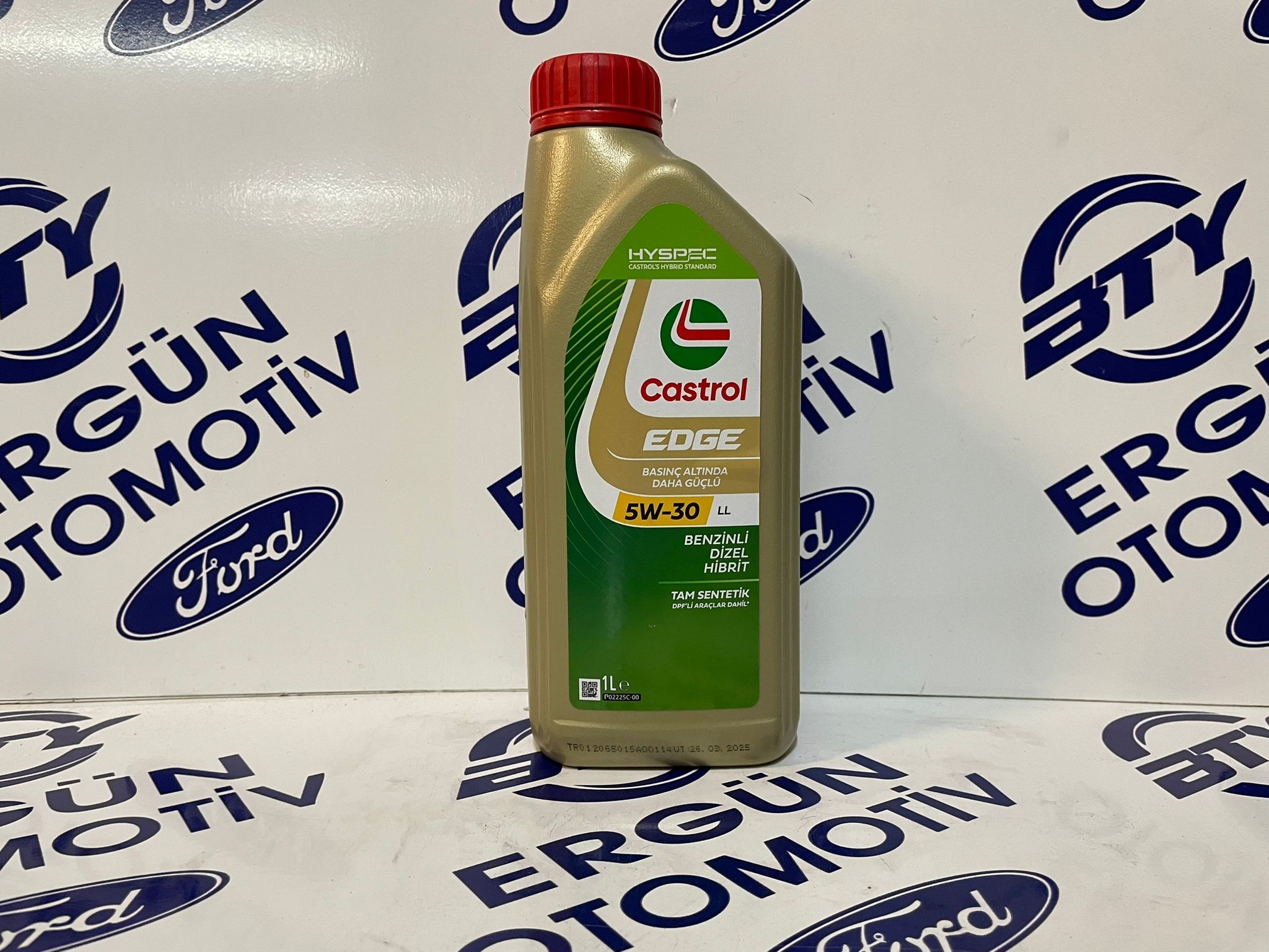 Castrol Edge 5W-30 LL 1L Tam Sentetik Motor Yağı | Benzinli - Dizel - Hibrit | Üretim Yılı:2025 | Orijinal Ürün Garantisi