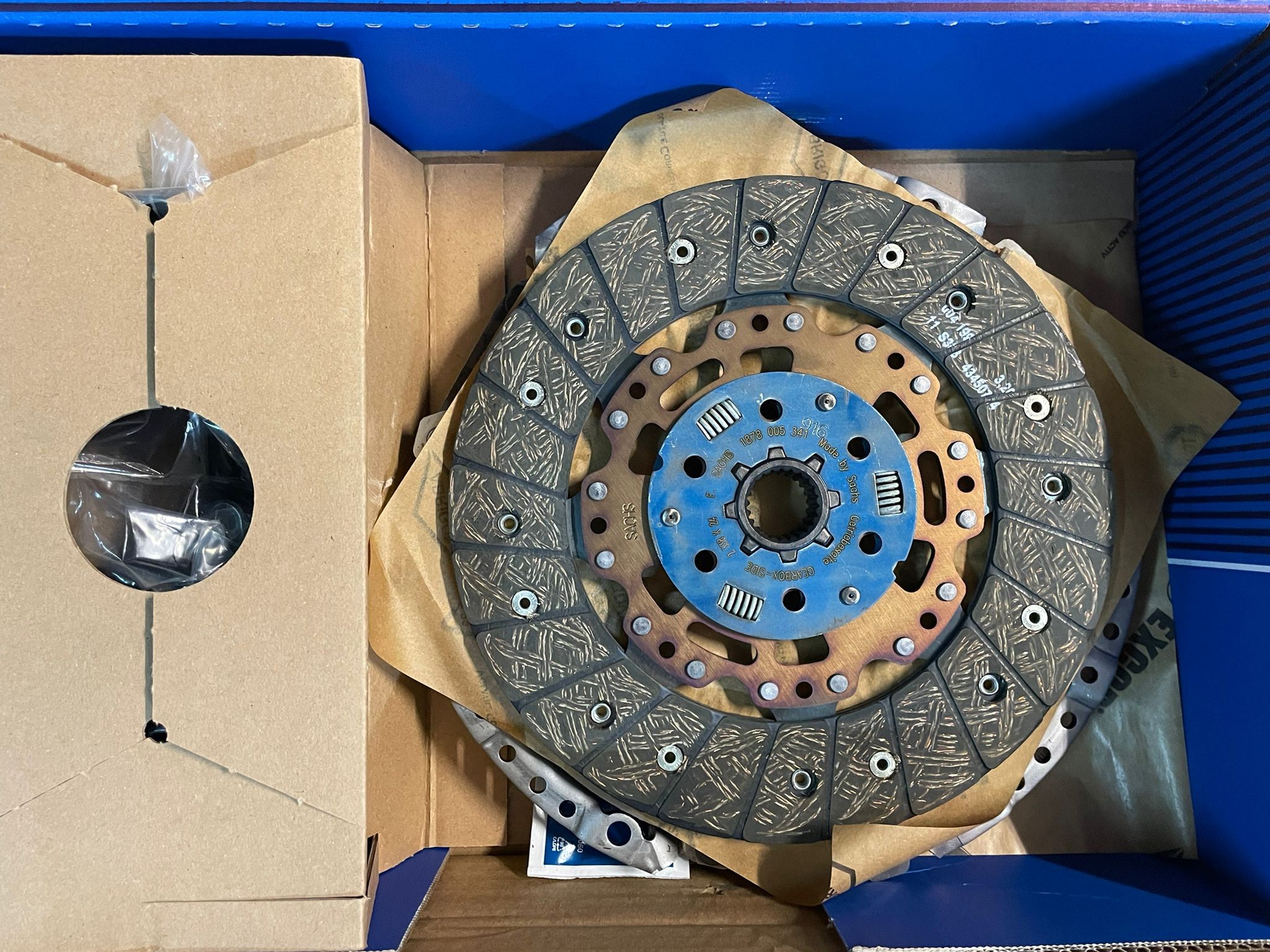 Ford Focus II (04-11) / Ford C-Max (06-11) Rulmanlı Debriyaj Seti | Sachs 3000 990 221 | Baskı Balata