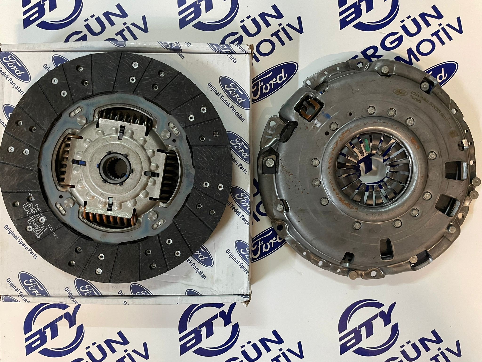 Ford Transit V363 (2018-) Rulmansız Debriyaj Seti Orijinal | Ford Otosan GK31 7540 DA/BB | Baskı Balata