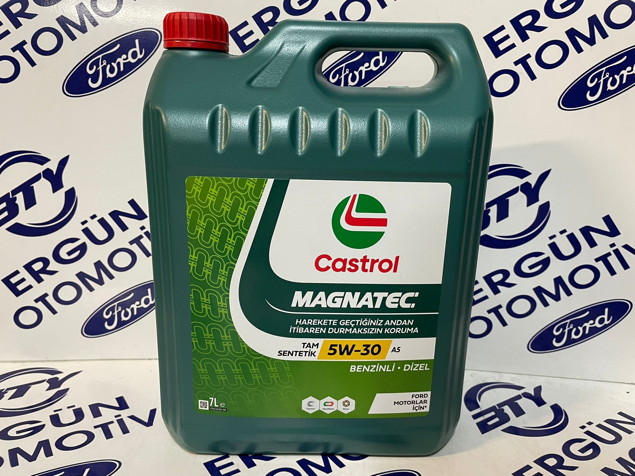 Castrol Magnatec 5W-30 A5 7L Motor Yağı | Benzinli - Dizel | Üretim Yılı:2025 | Orijinal Ürün Garantisi