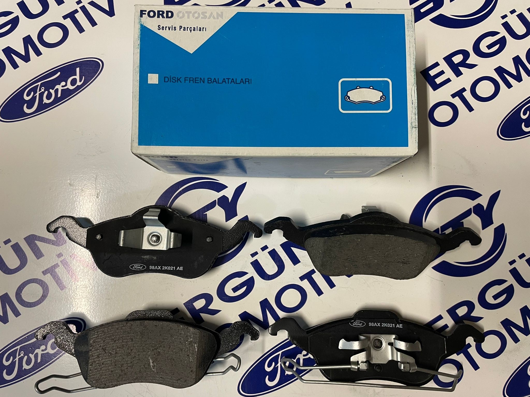Ford Focus (98-04) Ön Fren Balata | Ford Otosan 98AX 2K021 AE