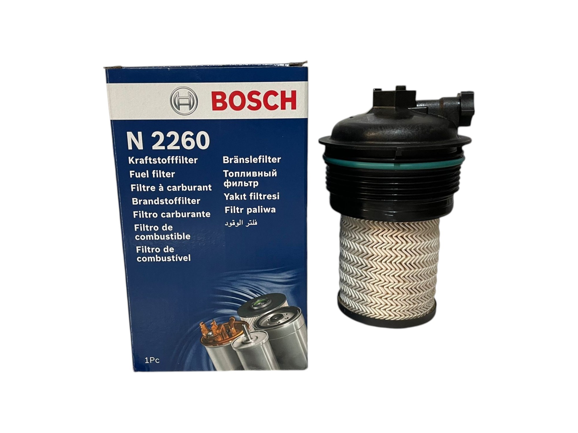 Ford Transit / Tourneo Custom V362 V363 2.0 Mazot Filtresi | BOSCH N 2260 - F 026 402 260 MAZOT FİLTRESİ