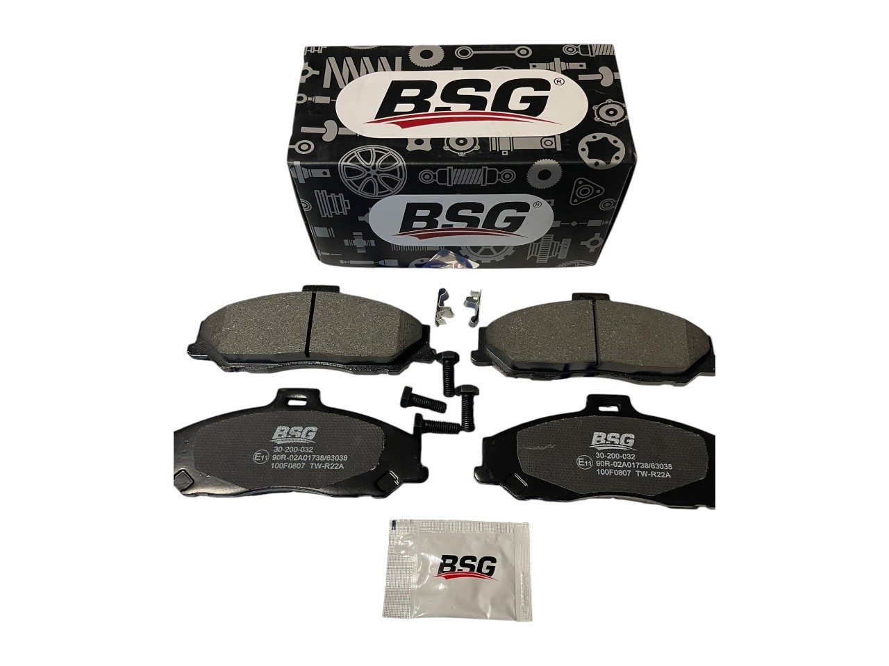 Ford Ranger 4x2/B2500 (1998-2012) Ön Fren Balata | BSG 30-200-032 / 2M34 2001 FA