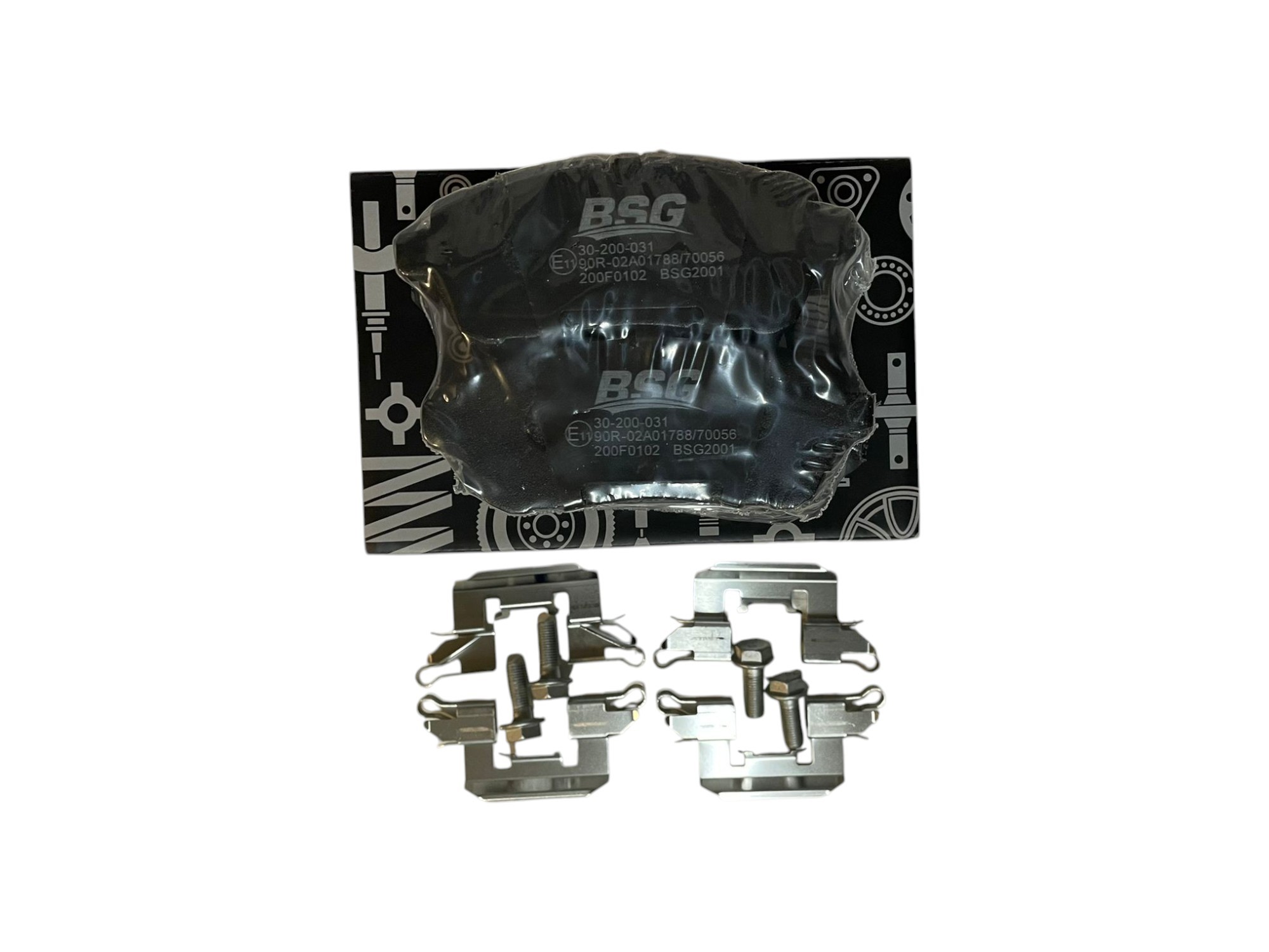 Ford Fiesta 2008> Ön Fren Balatası | BSG 30-200-031 - ME8V5J 2K021 AB