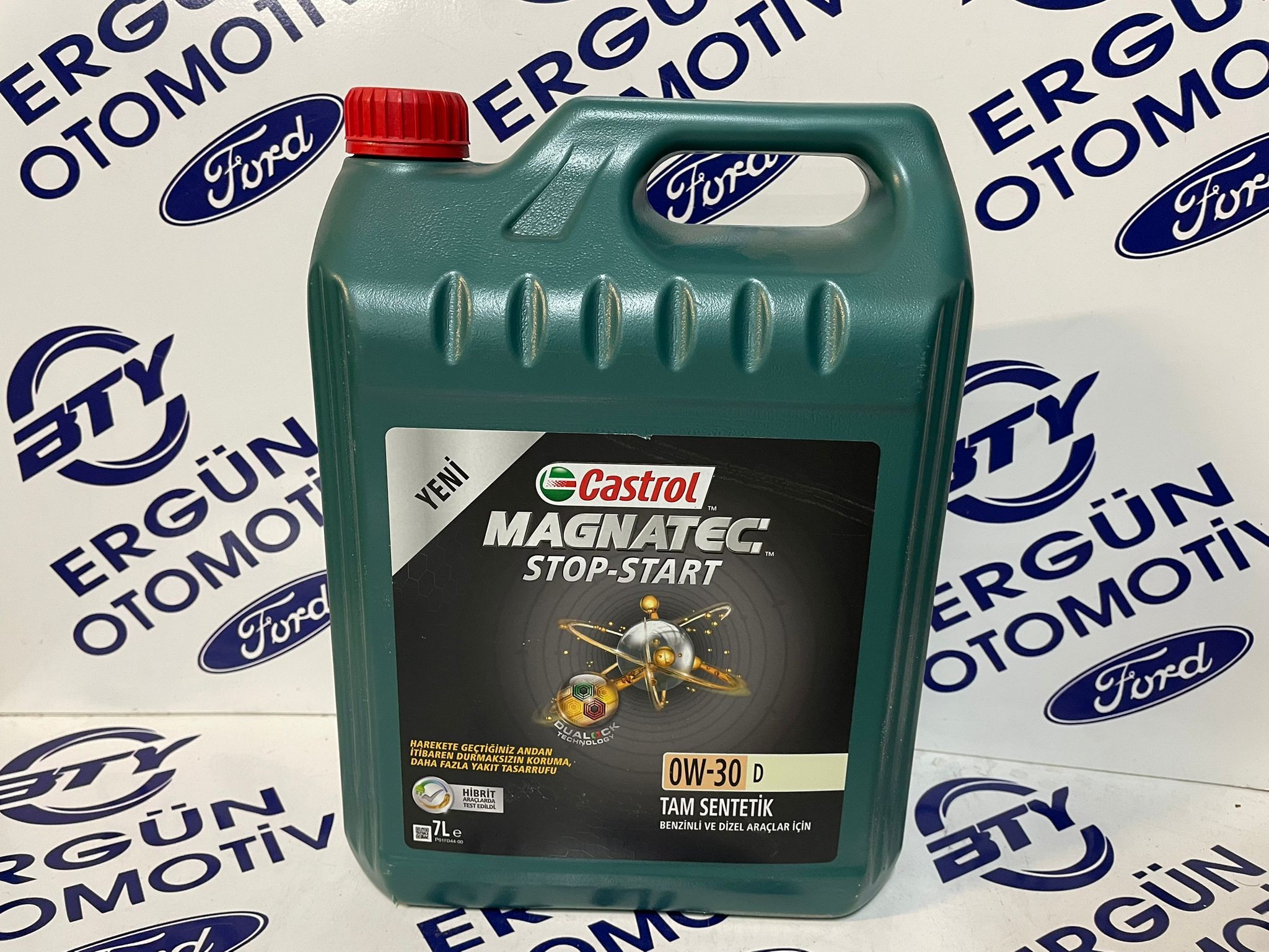 Castrol Magnatec Stop-Start 0W-30D 7L Tam Sentetik Motor Yağı | Benzinli - Dizel | Orijinal Ürün Garantisi