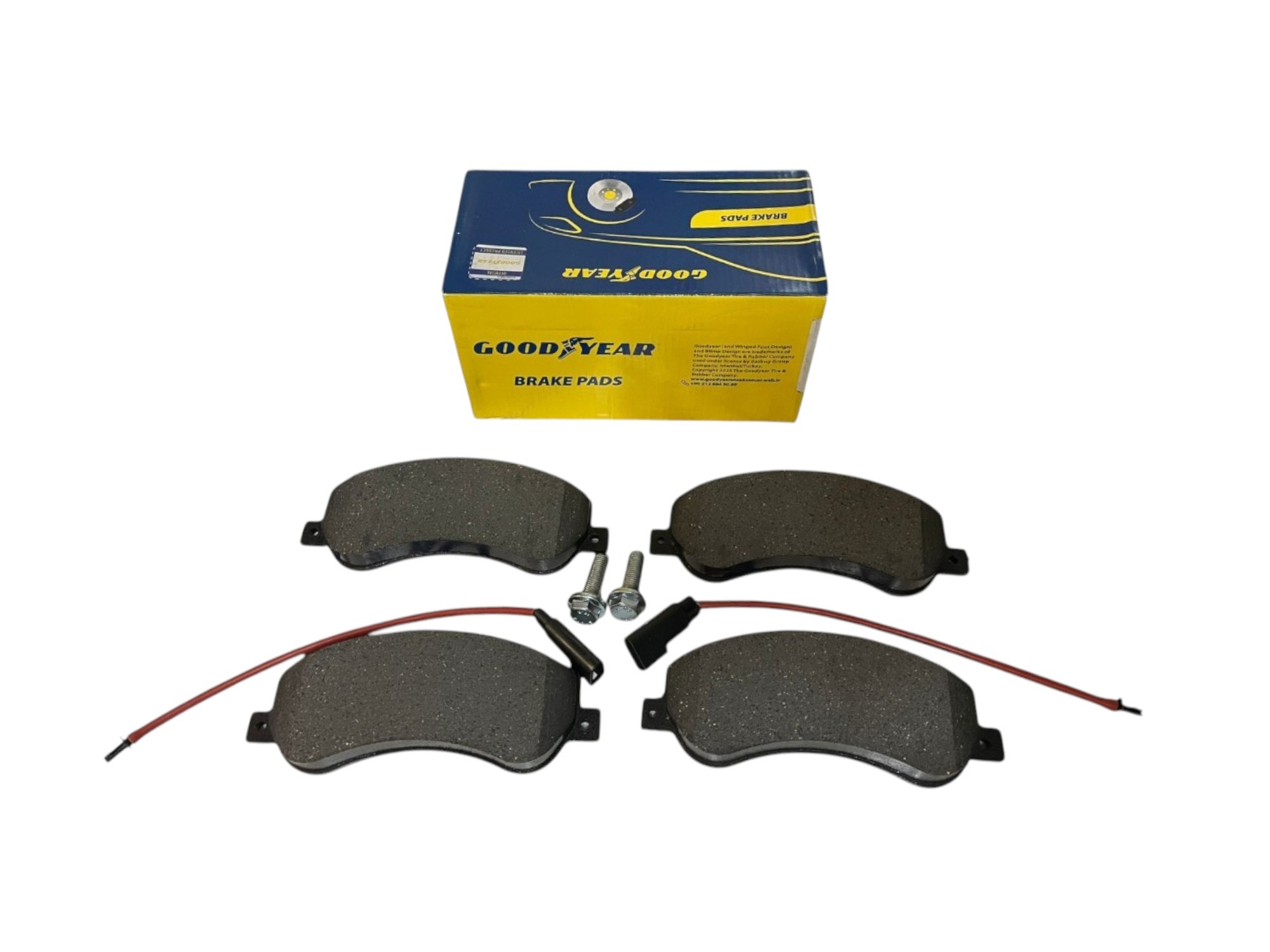 Ford Transit V347 06>14 Ön Fren Balatası | Goodyear 9C11 2K021 AA
