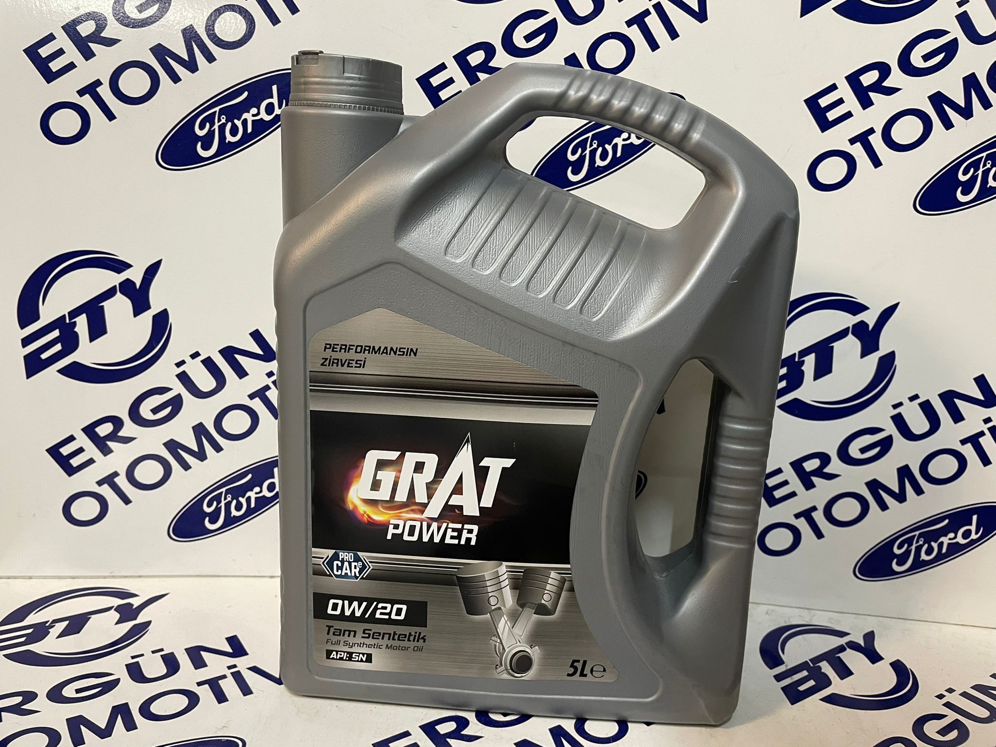 Grat Power 0W-20 5L Tam Sentetik Motor Yağı | Orijinal Ürün Garantisi