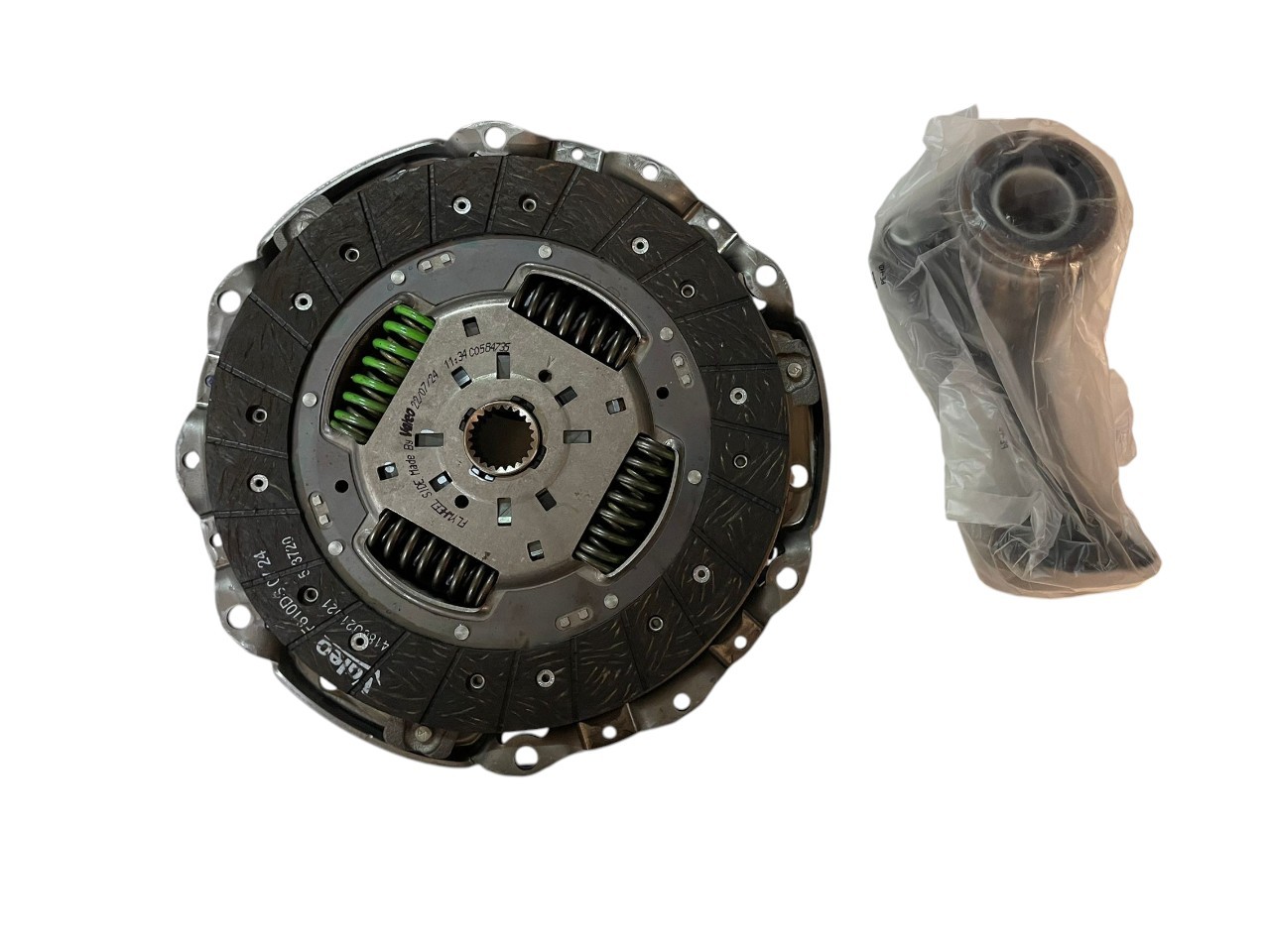 Ford Connect 1.8TDCI 90PS 02-75PS 10 Rulmanlı Debriyaj Seti | Valeo 834073 | Baskı Balata