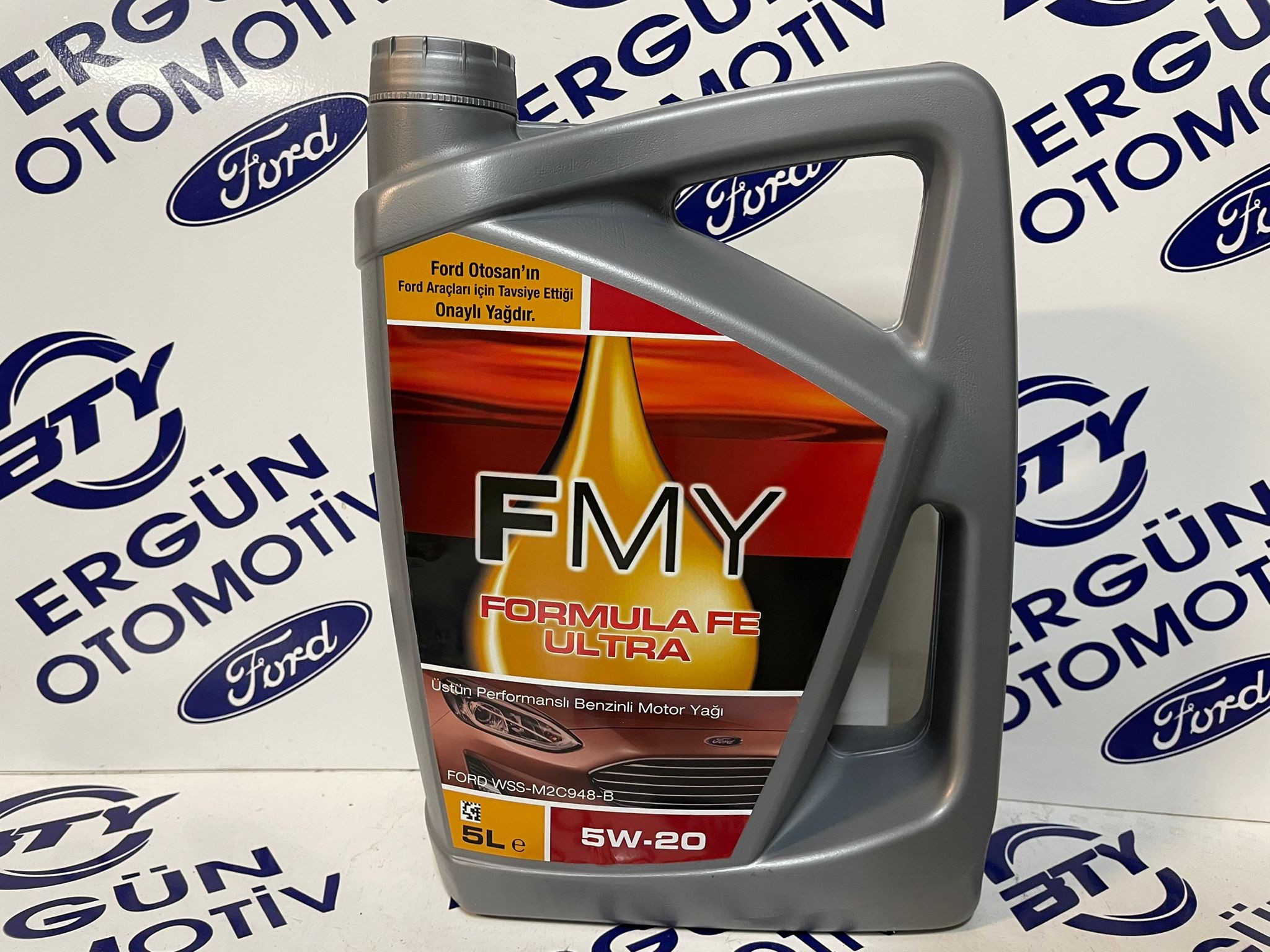 FMY Formula Fe Ultra 5W-20 5L Motor Yağı | Benzin | Ford Otosan'ın Tavsiye Ettiği Yağ | Orijinal Garantili 