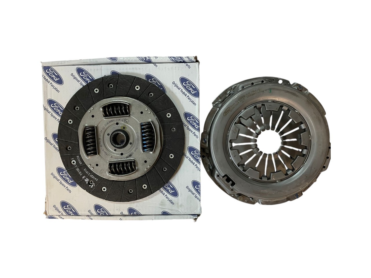 Ford Transit V184 Rulmansız Debriyaj Seti Orijinal | Ford Otosan 1C1O 7540 AF/AE | Baskı Balata