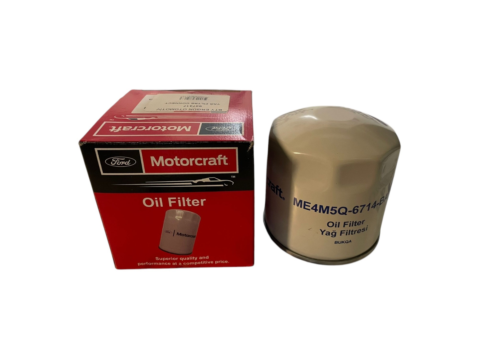 Ford Connect 2002-2013 Yağ Filtresi Orijinal | MOTORCRAFT ME4M5Q 6714 BA