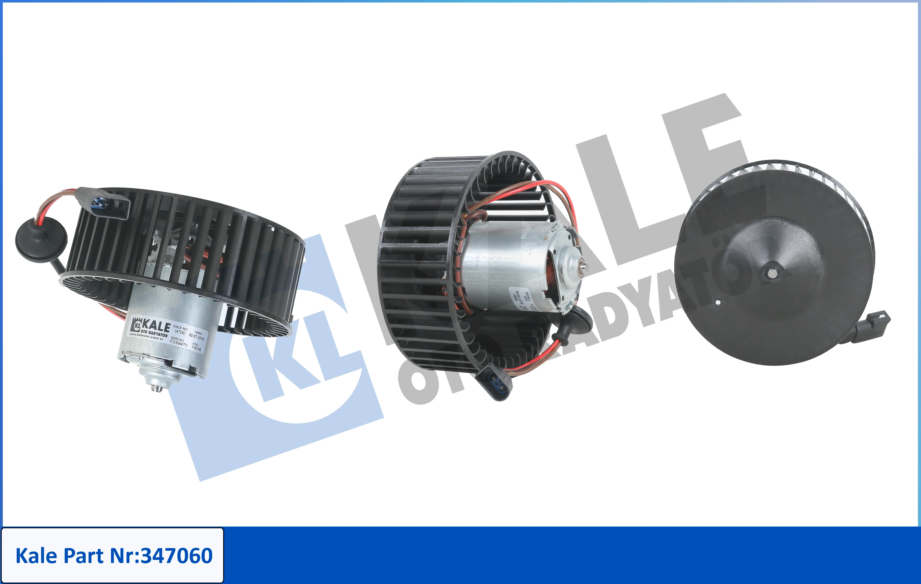 Ford Fiesta 1996> Kalorifer Motoru Komple | KALE 347060 - 96FW 18565 AF