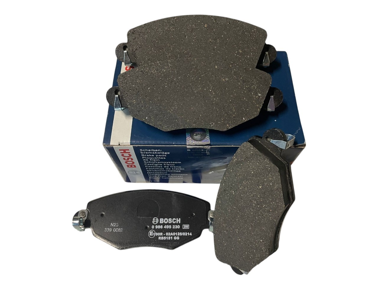 Ford Mondeo/Jaguar Ön Fren Balata | Bosch 0 986 495 240 BP2186 | MONDEO III 00>07 JAGUAR X TYPE 04>09