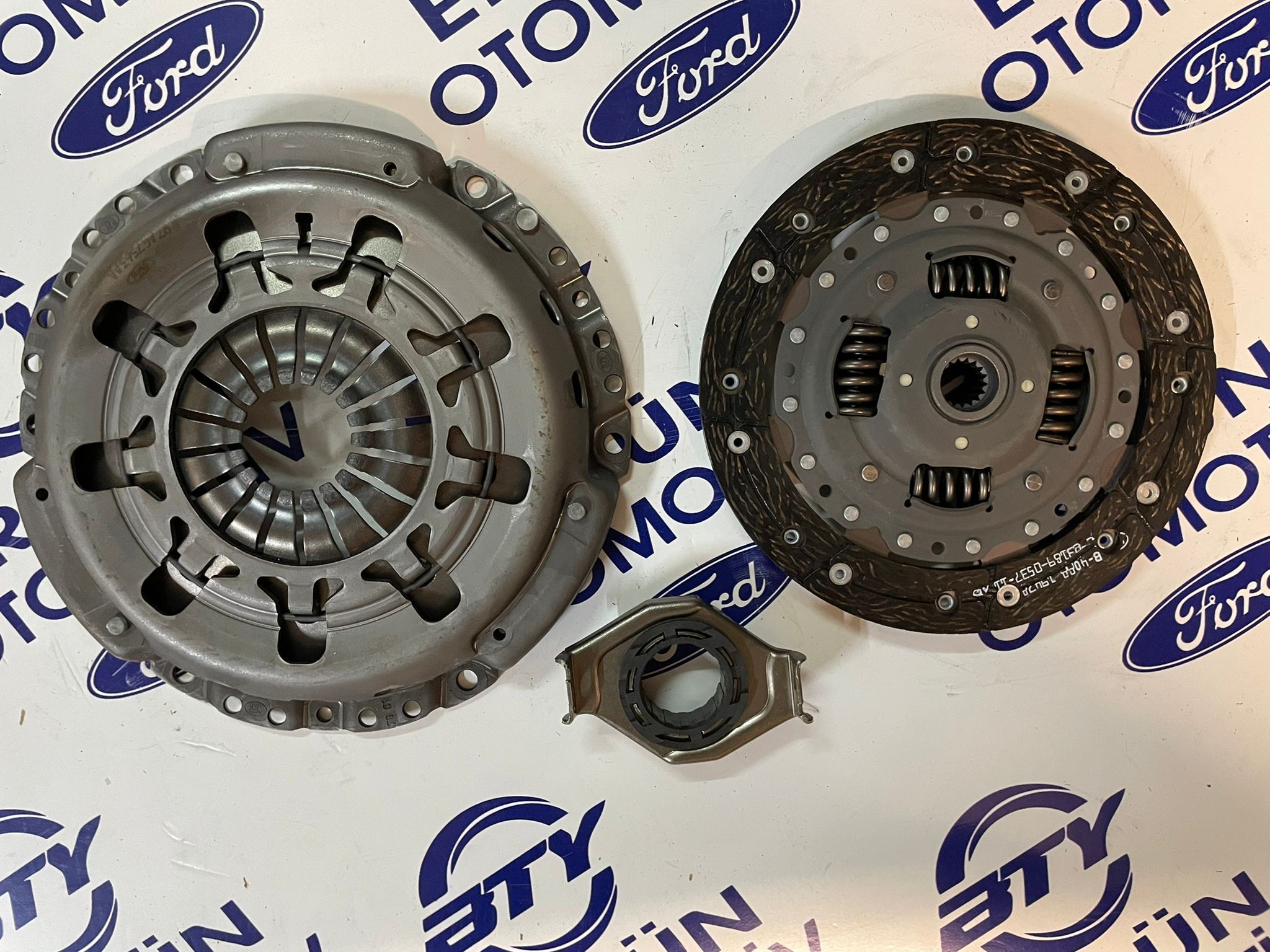 Ford Escort Clx (95-01) Rulmanlı Debriyaj Seti Orijinal | Ford Otosan 97 AX 7L596 AA | Baskı Balata