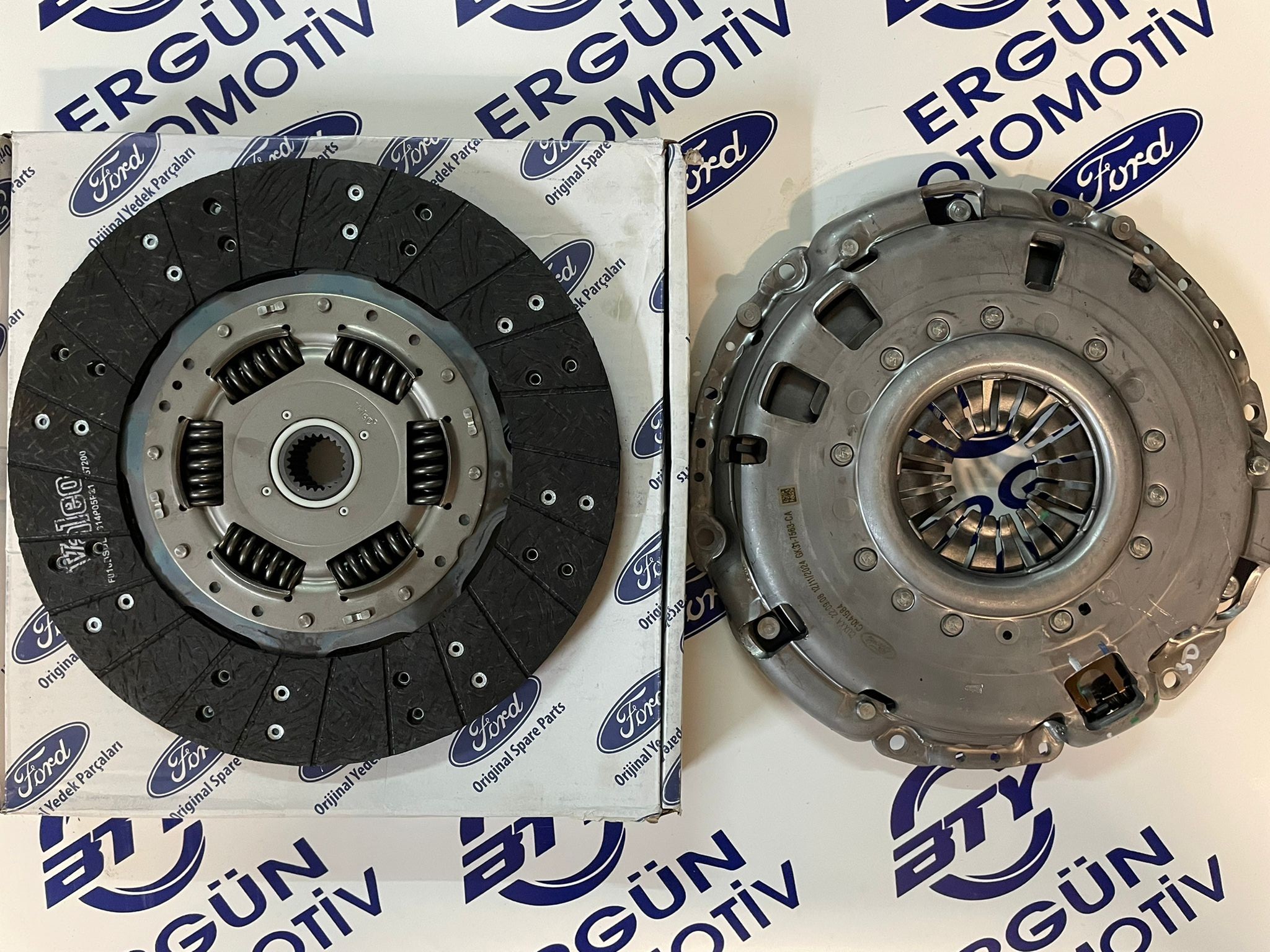 Ford Transit V363 2.0 (2017-) Rulmansız Debriyaj Seti Orijinal | Ford Otosan GK31 7540 CA N | Baskı Balata