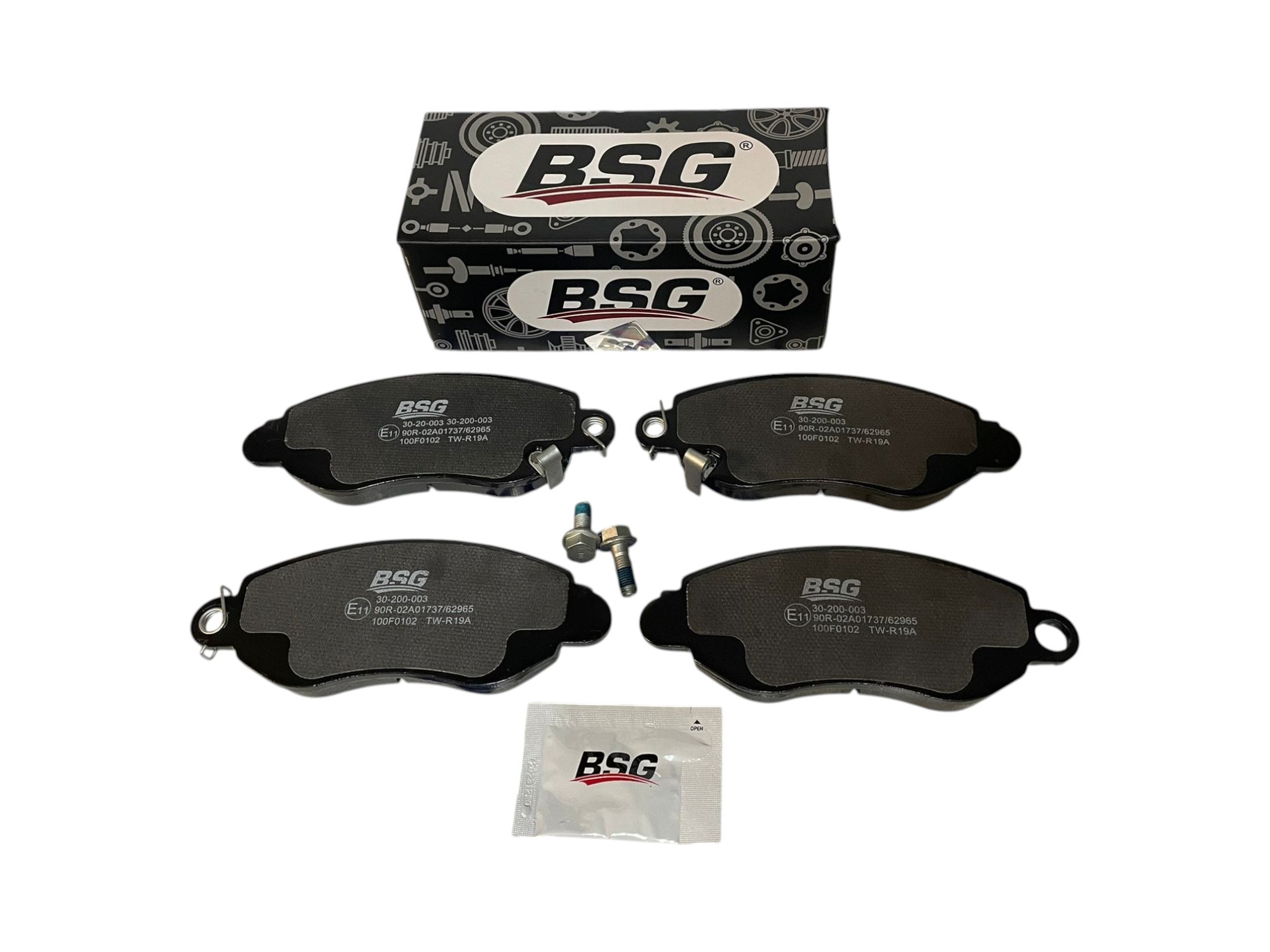 Ford Transit V184 01>06 Ön Fren Balatası | BSG 30-200-003 - YC15 2K021 BA