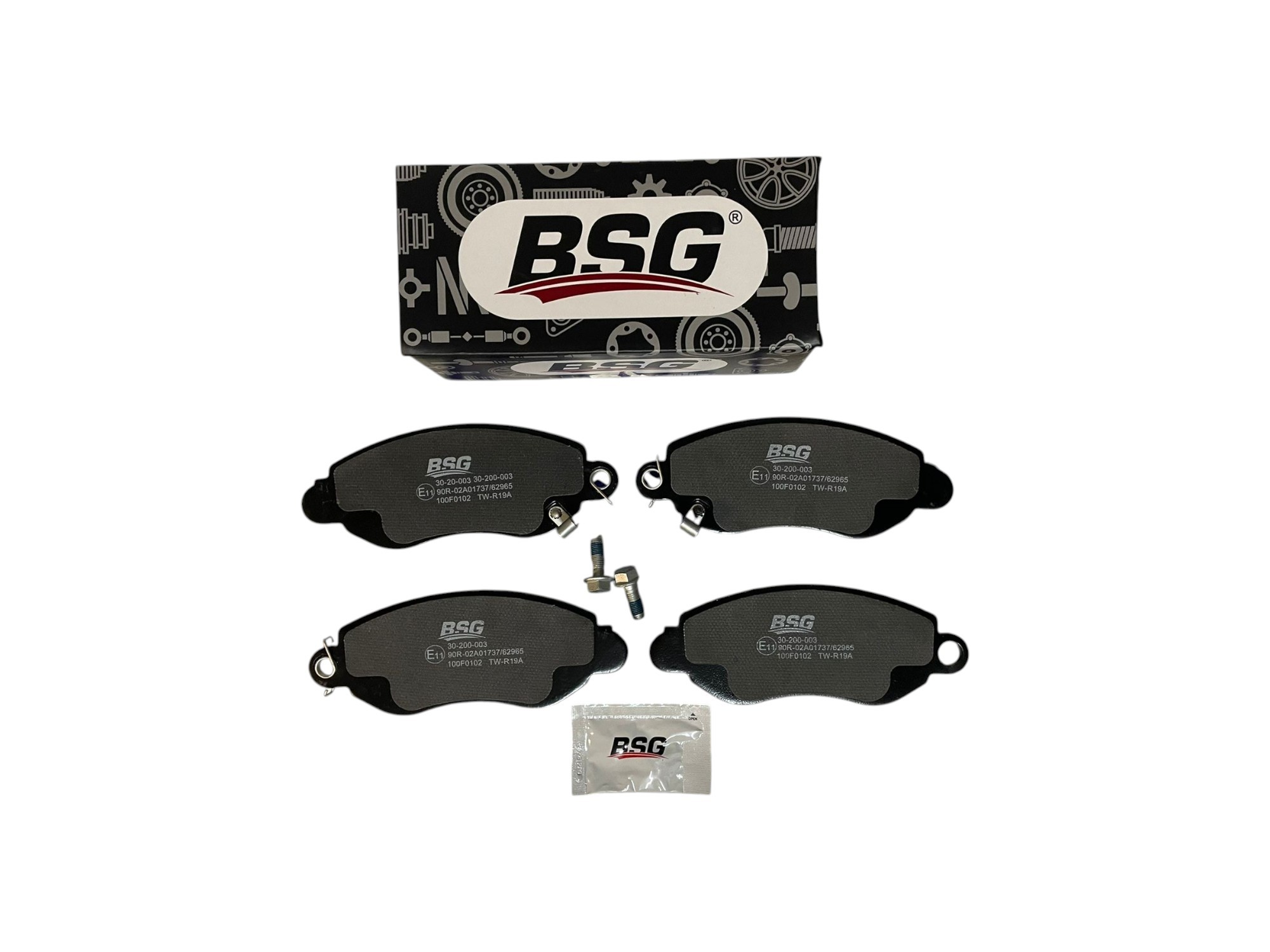 Ford Transit V184 01>06 Ön Fren Balatası | BSG 30-200-003 - YC15 2K021 BA
