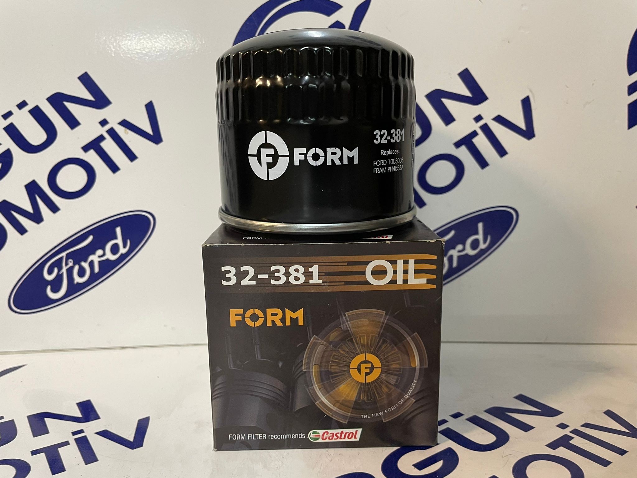 Castrol 32-381 Yağ Filtresi | Ford Fiesta IV / Ford Focus I / Ford Connect / Ford Transit Yağ Filtresi
