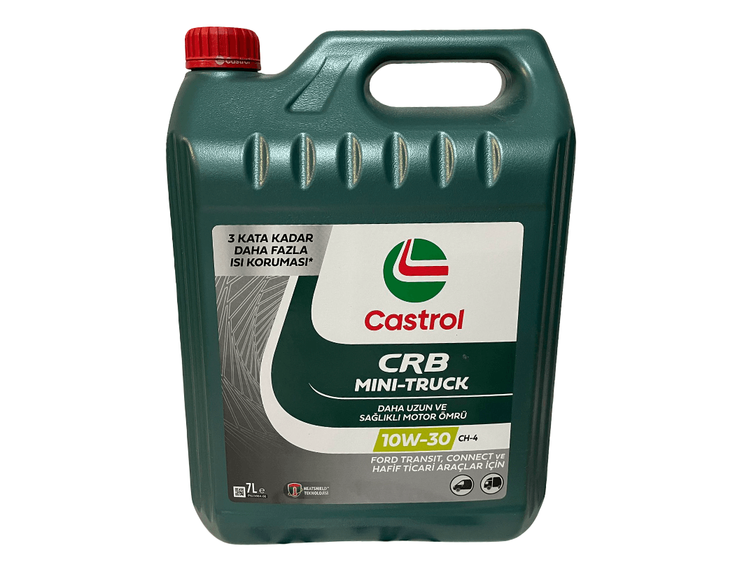Castrol CRB Mini-Truck 10W-30 7L Motor Yağı | Üretim Yılı:2025 | Orijinal Ürün Garantisi