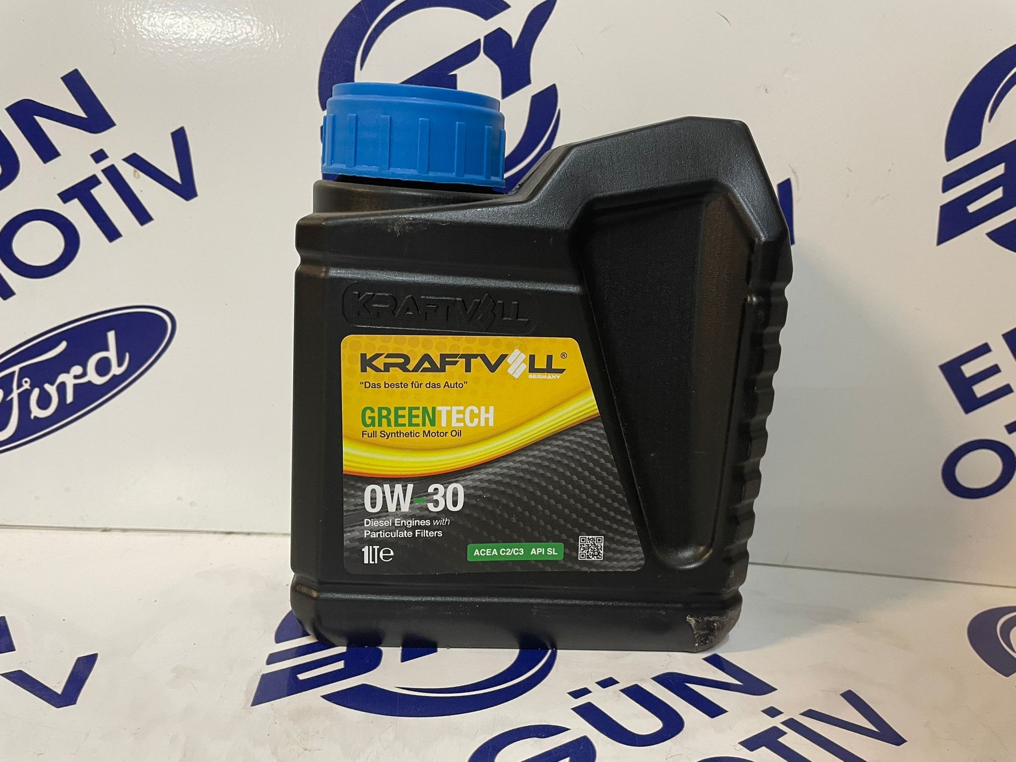 Kraftvoll Greentech 0W-30 1L Tam Sentetik Motor Yağı | Orijinal Ürün Garantisi