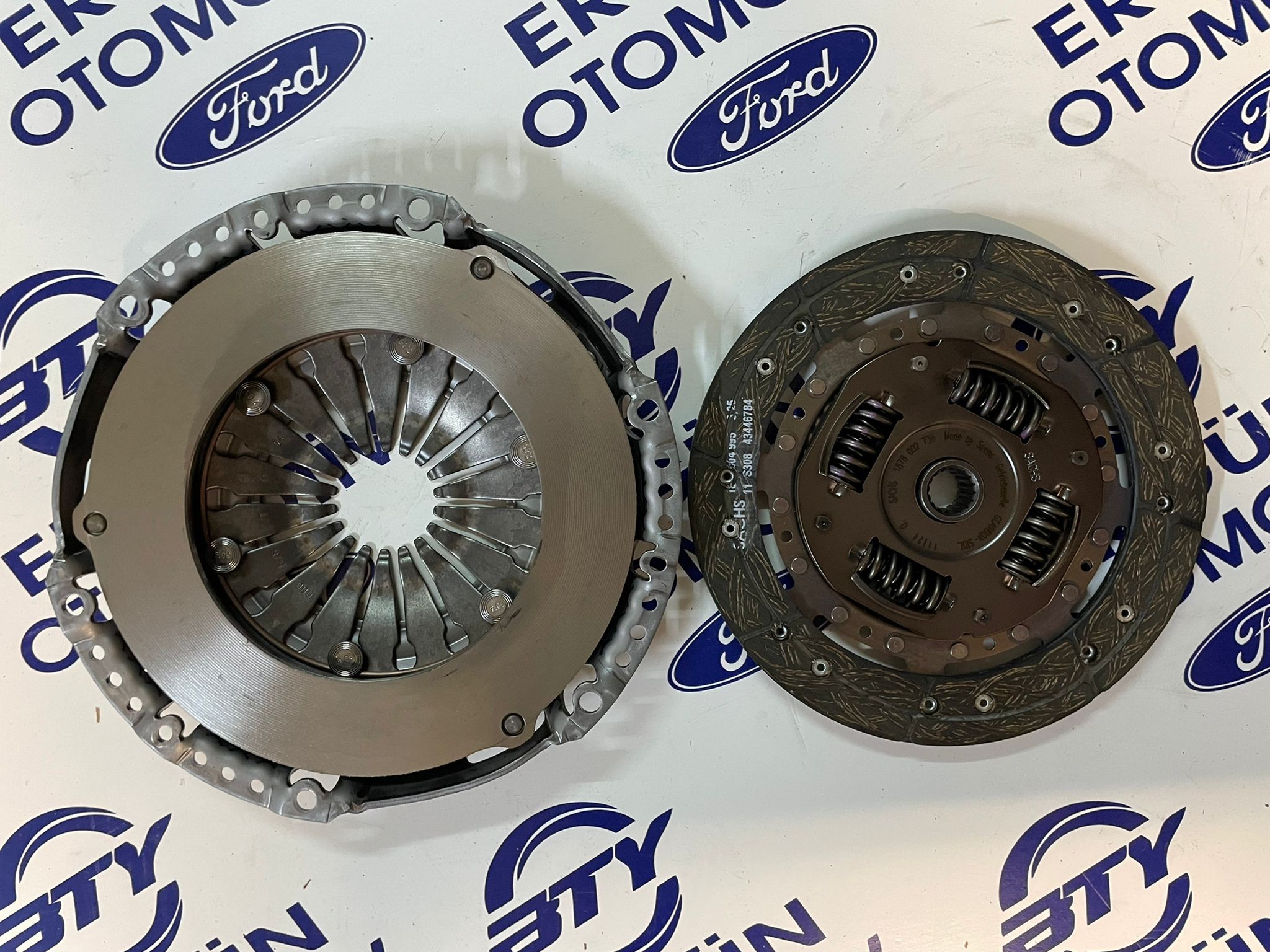 Ford Focus Rulmanlı Debriyaj Seti | Sachs 3000 951 024 | Baskı Balata
