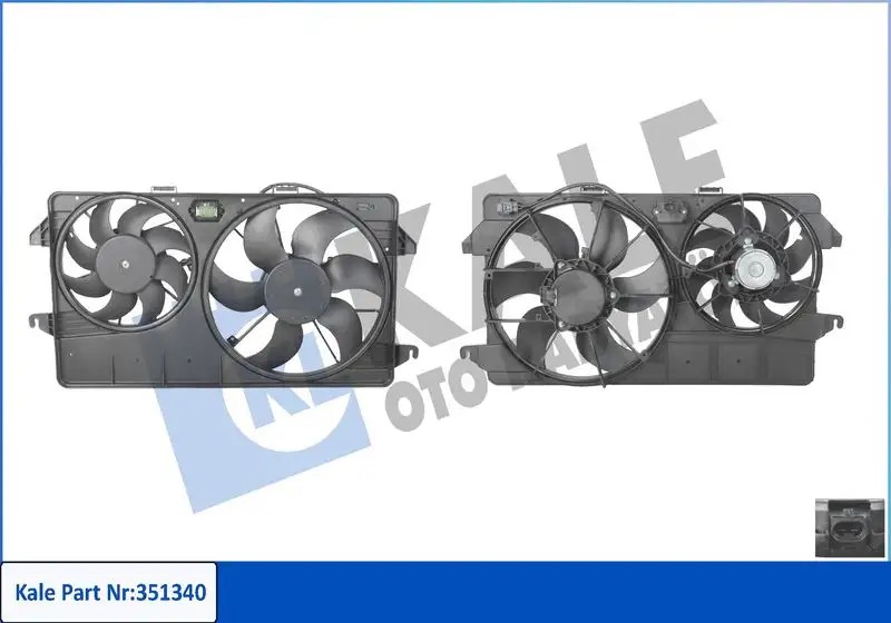 FORD TOURNEO CONNECT FAN & MOTOR & DAVLUMBAZ KALE351340