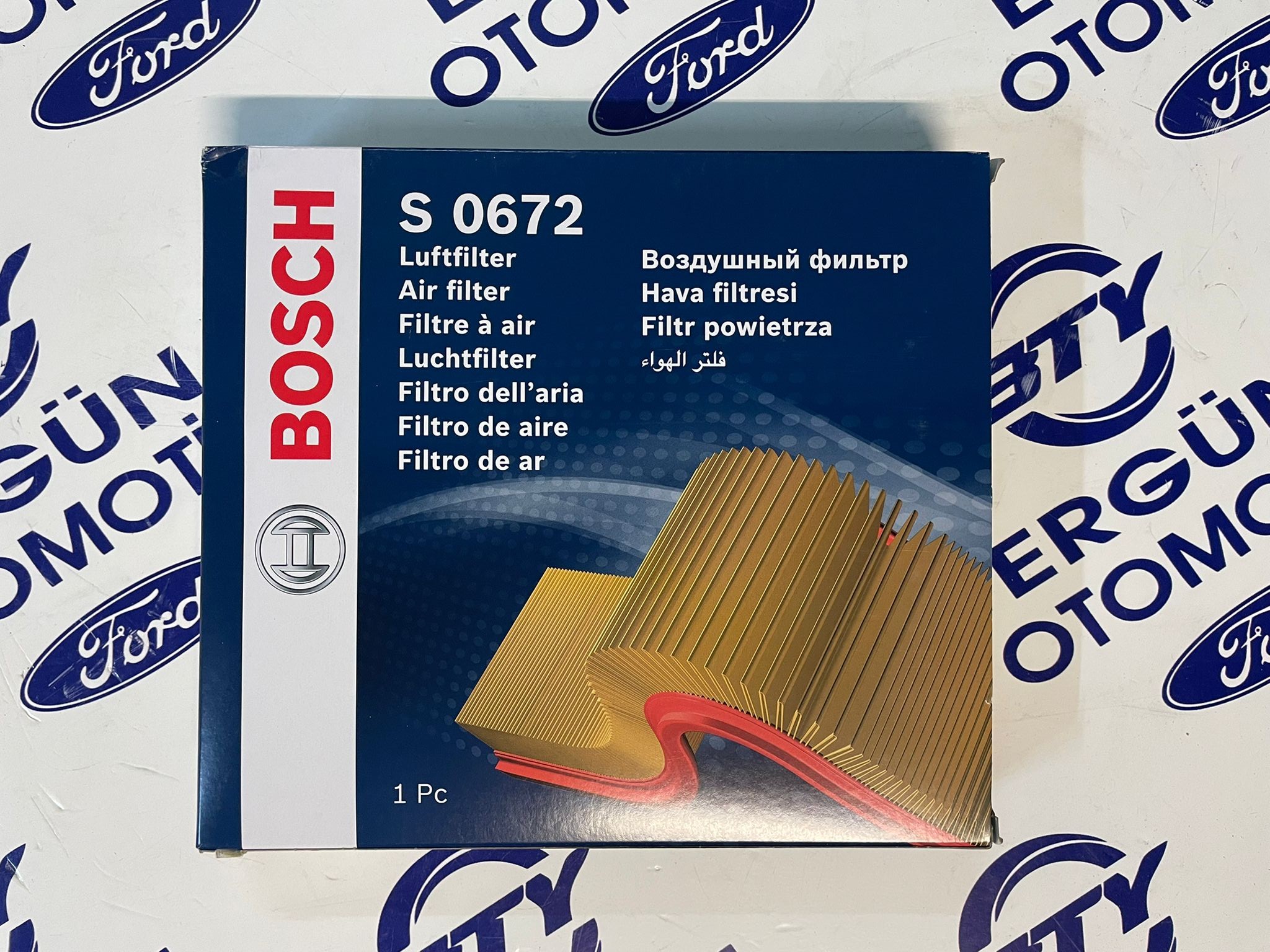 Ford Focus 1.0 Ecoboost - 1.5 Ti / Ford Kuga 1.5 Ecoblue Hava Filtresi | BOSCH S 0672 - F 026 400 672 HAVA FİLTRESİ