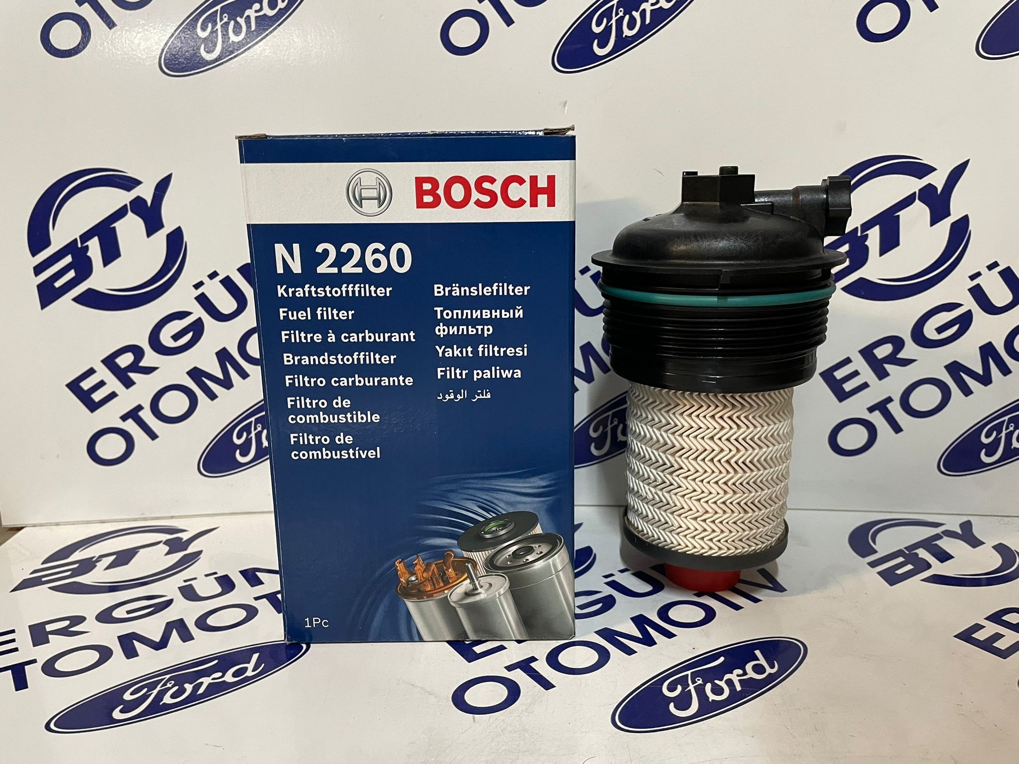 Ford Transit / Tourneo Custom V362 V363 2.0 Mazot Filtresi | BOSCH N 2260 - F 026 402 260 MAZOT FİLTRESİ