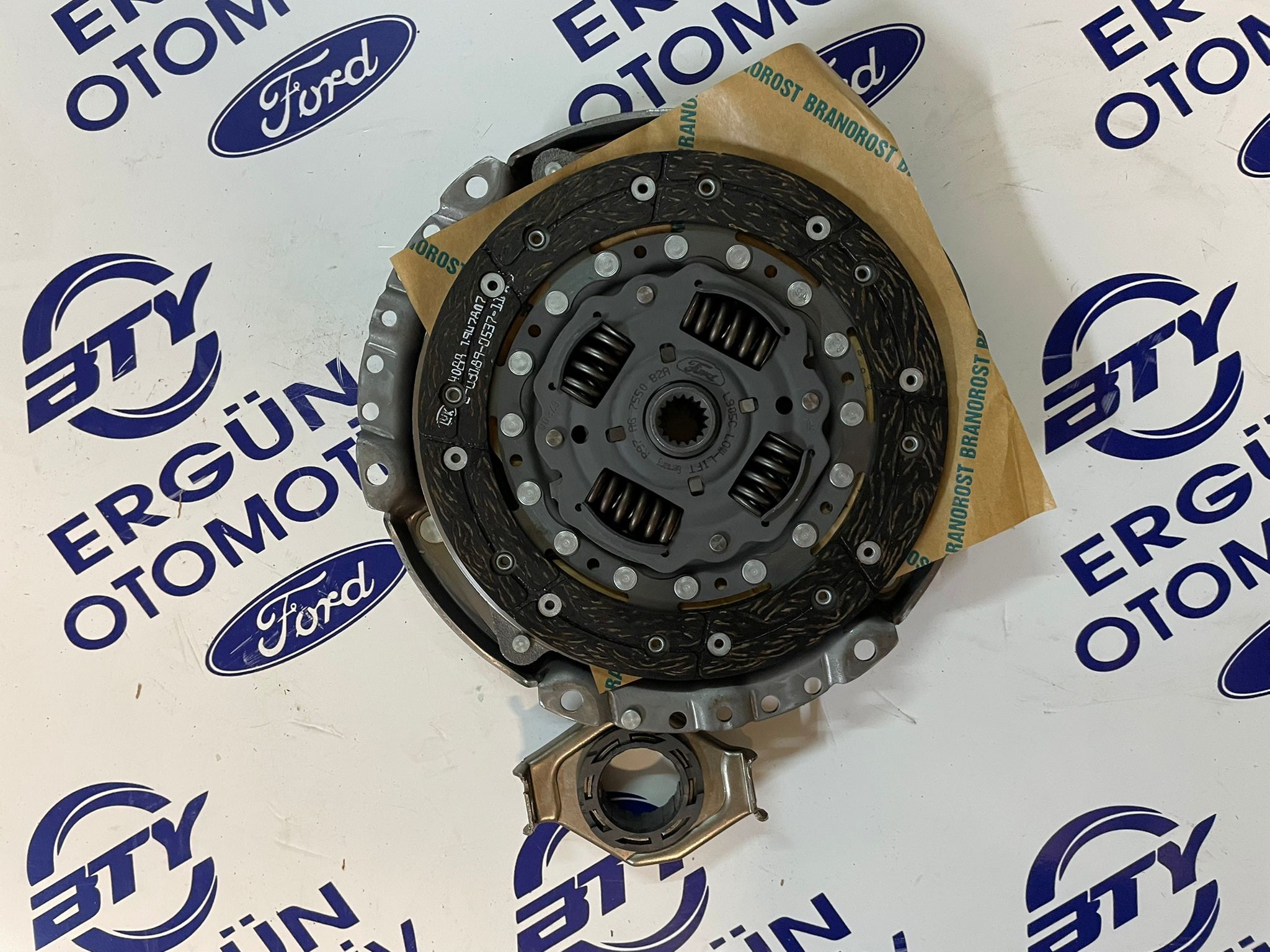 Ford Escort Clx (95-01) Rulmanlı Debriyaj Seti Orijinal | Ford Otosan 97 AX 7L596 AA | Baskı Balata