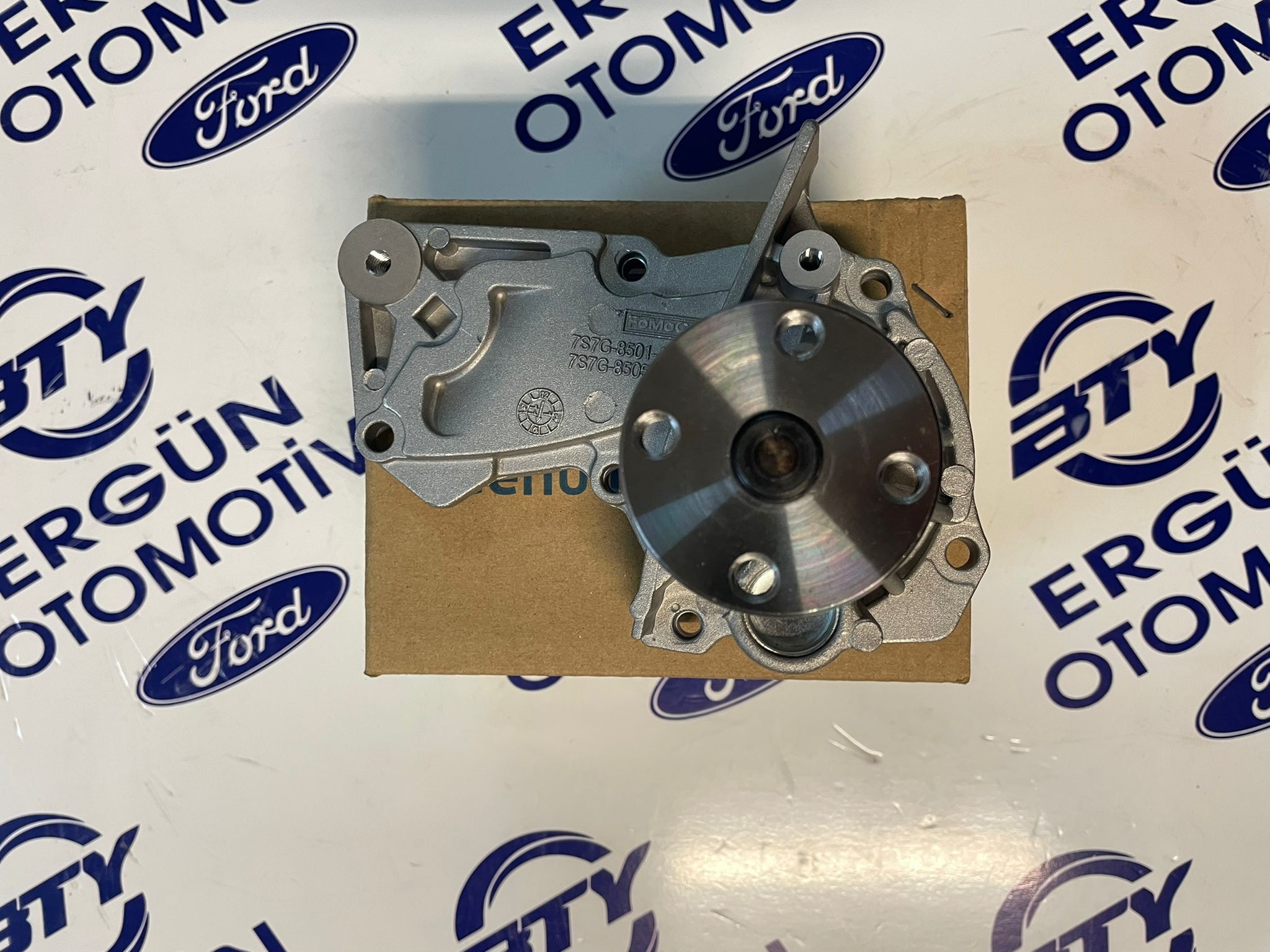 Ford Fiesta 1.4/1.5/1.6 Devirdaim Su Pompası Orijinal | FOMOCO (FORD MOTOR COMPANY) 7S7G 8501 A8B DEVİRDAİM SU POMPASI