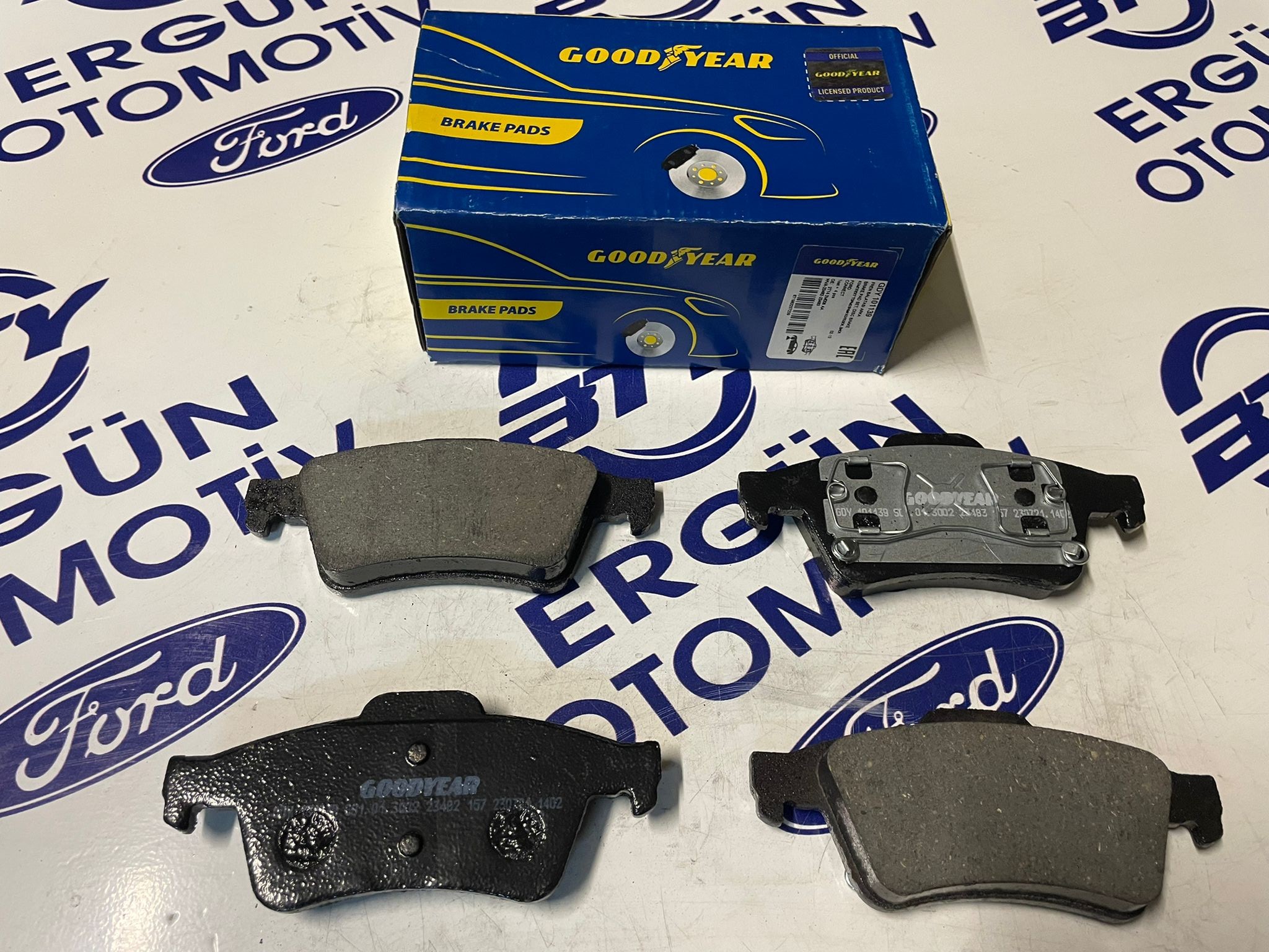 Ford Connect (2002-2013) Arka Fren Balatası | Goodyear 2T14 2M008 AA