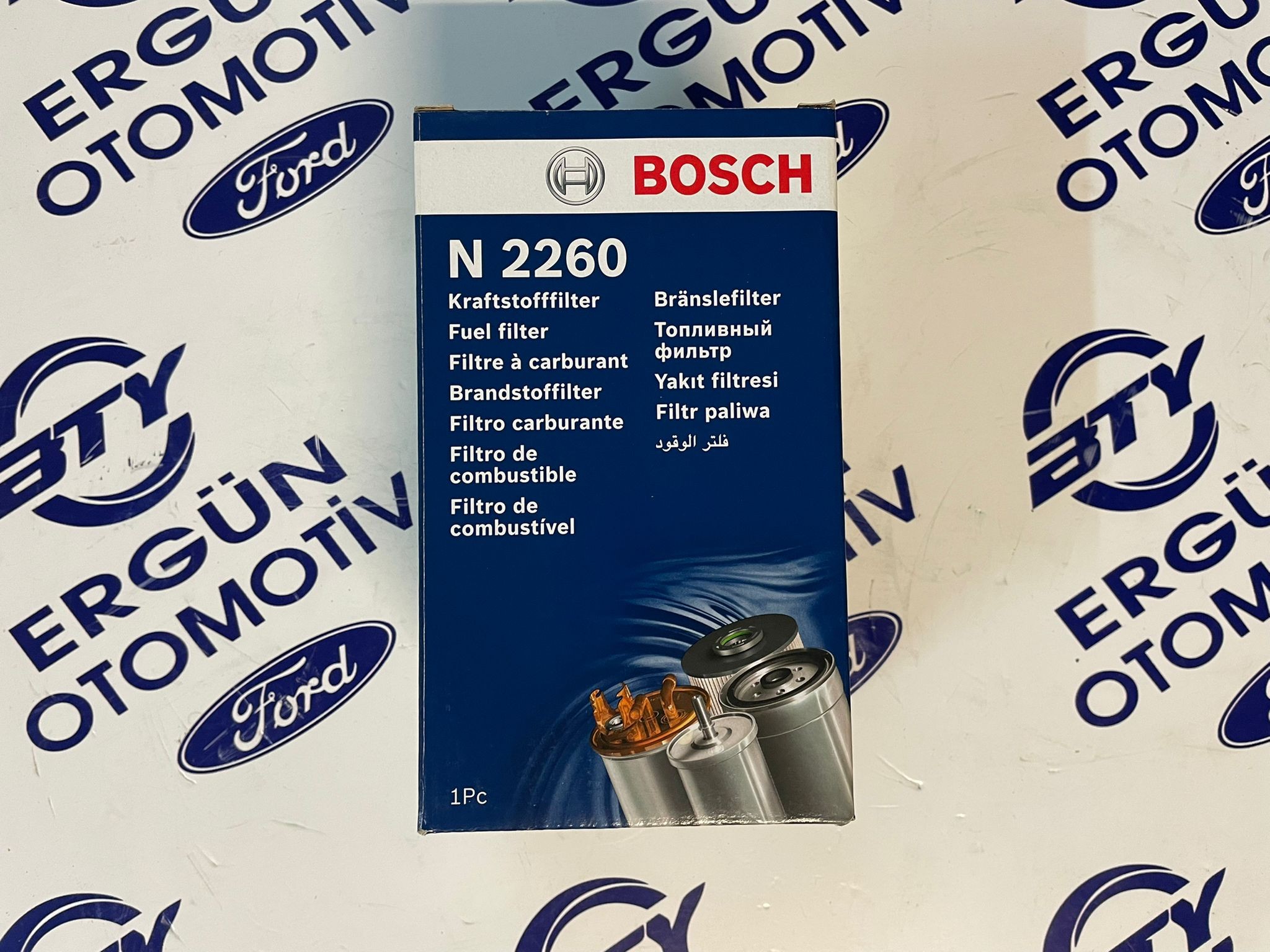 Ford Transit / Tourneo Custom V362 V363 2.0 Mazot Filtresi | BOSCH N 2260 - F 026 402 260 MAZOT FİLTRESİ